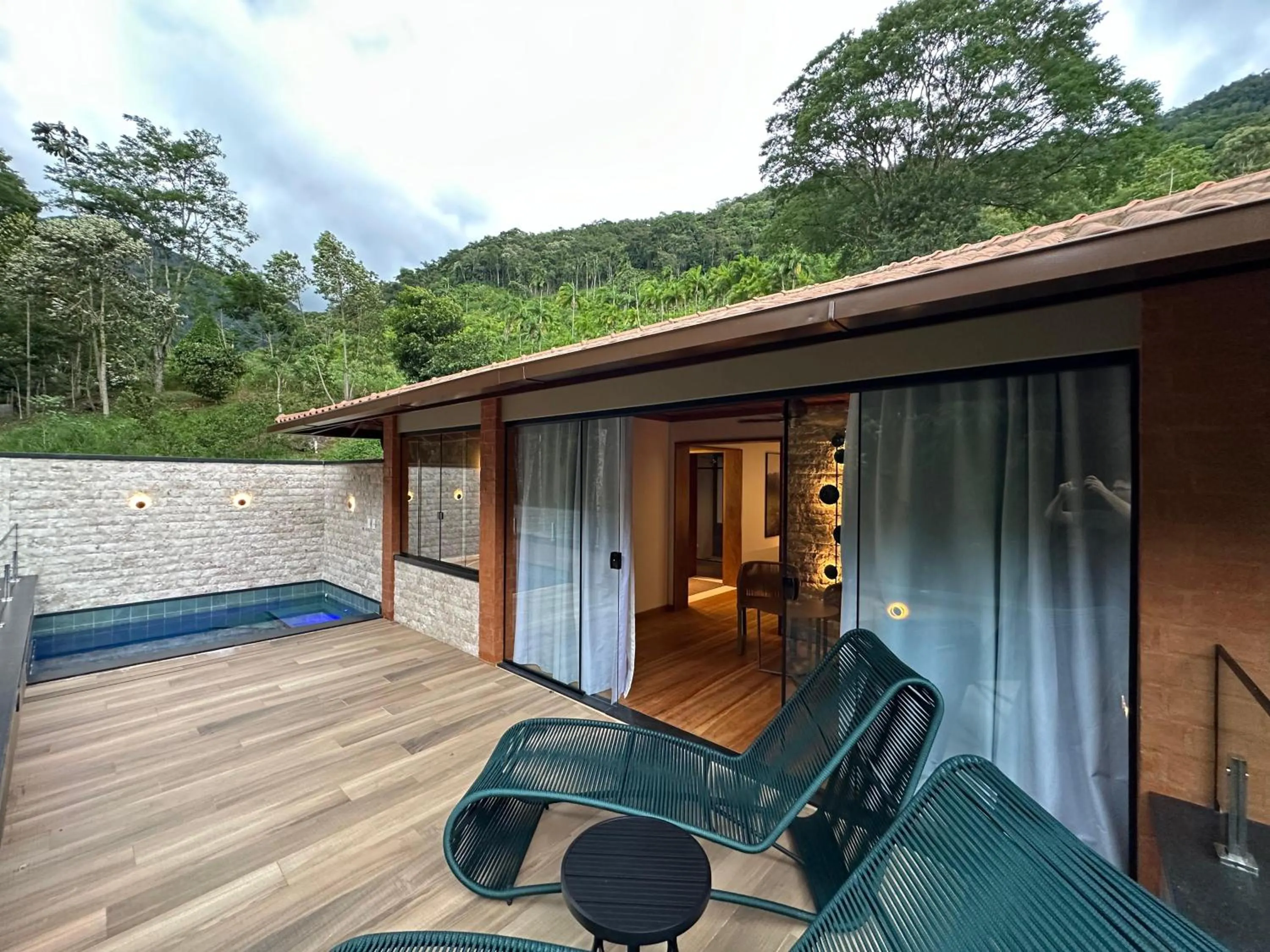 Balcony/Terrace in Eco Resort Hotel Villa São Romão