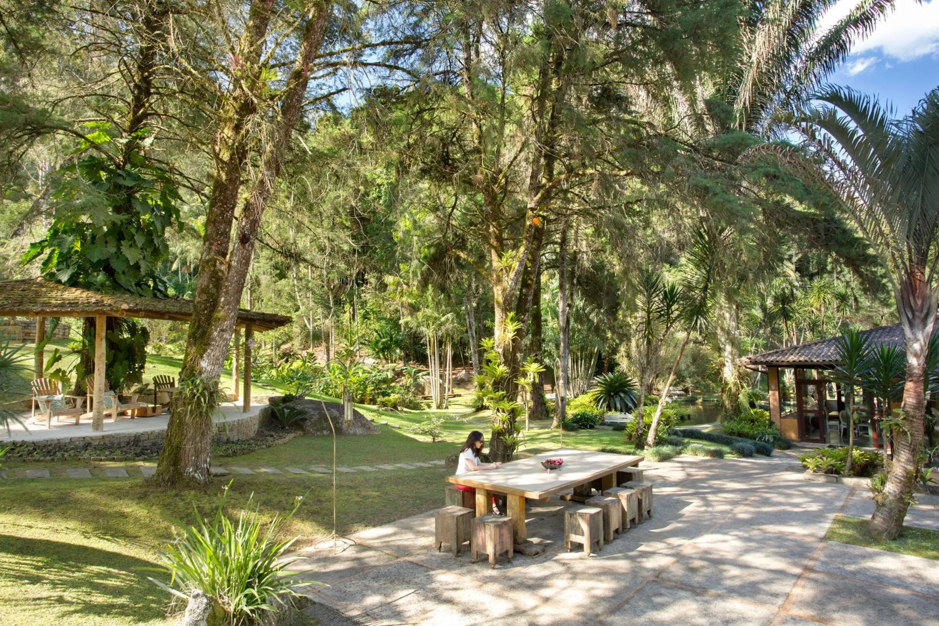 Garden in Eco Resort Hotel Villa São Romão