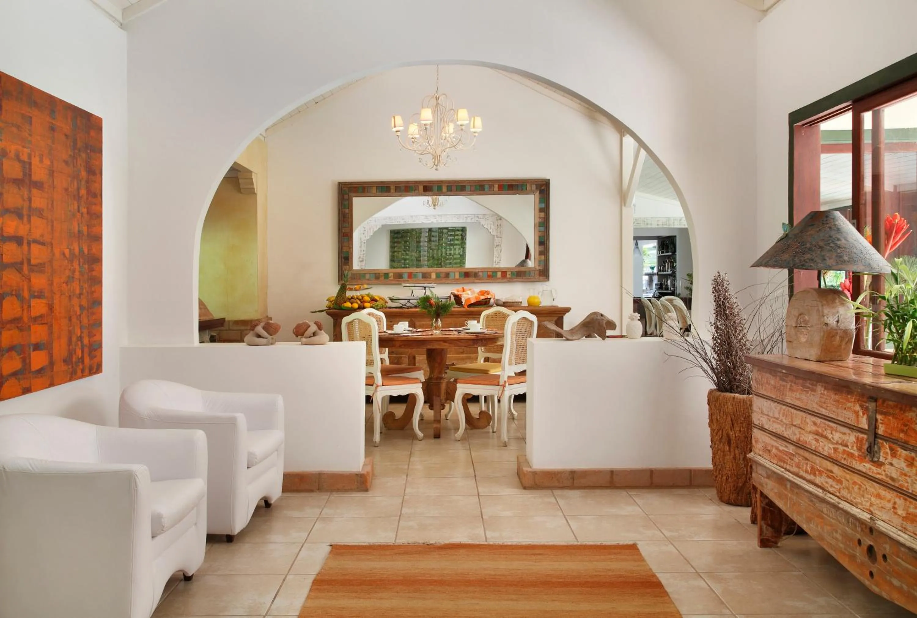Living room in Eco Resort Hotel Villa São Romão
