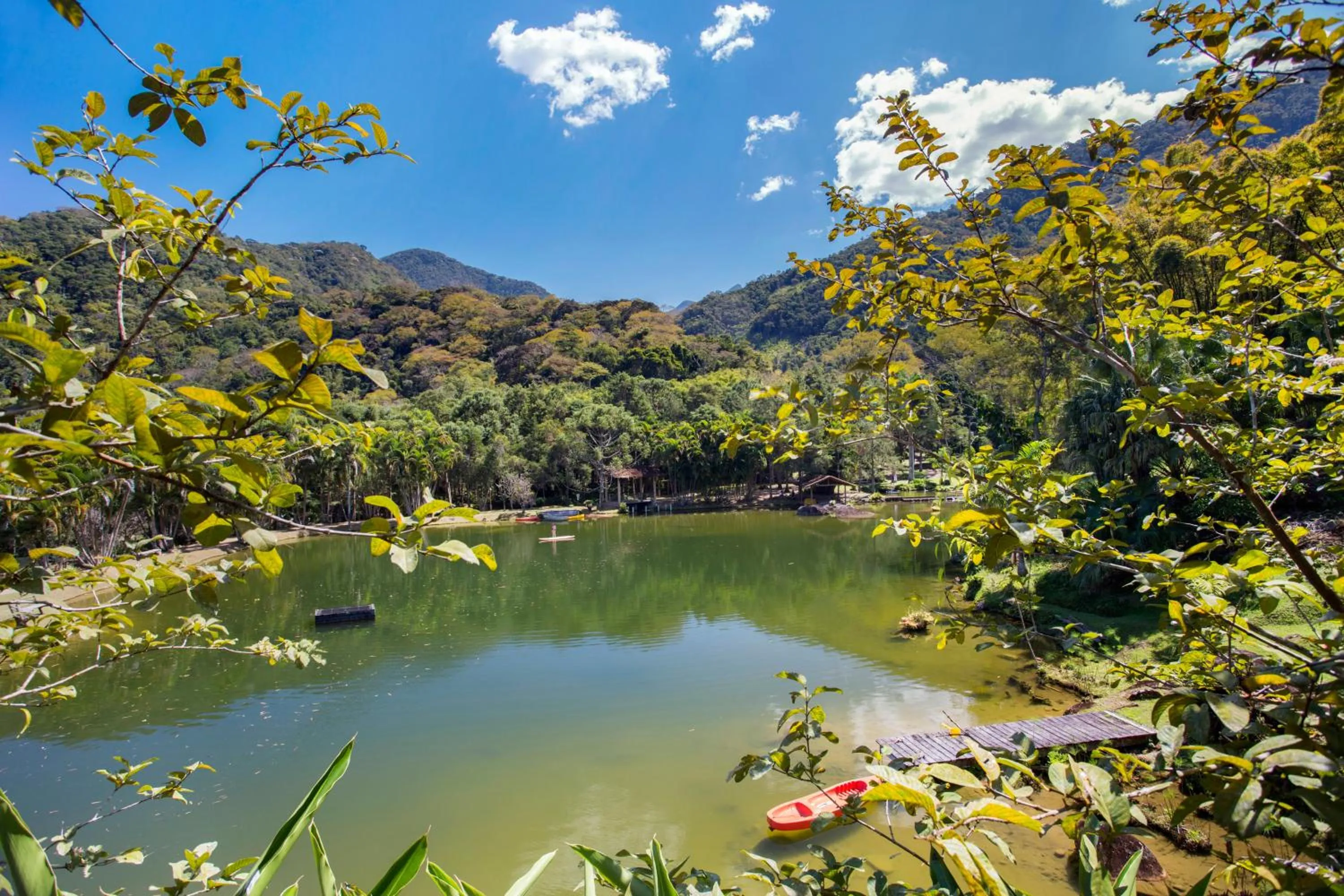 Lake view in Eco Resort Hotel Villa São Romão