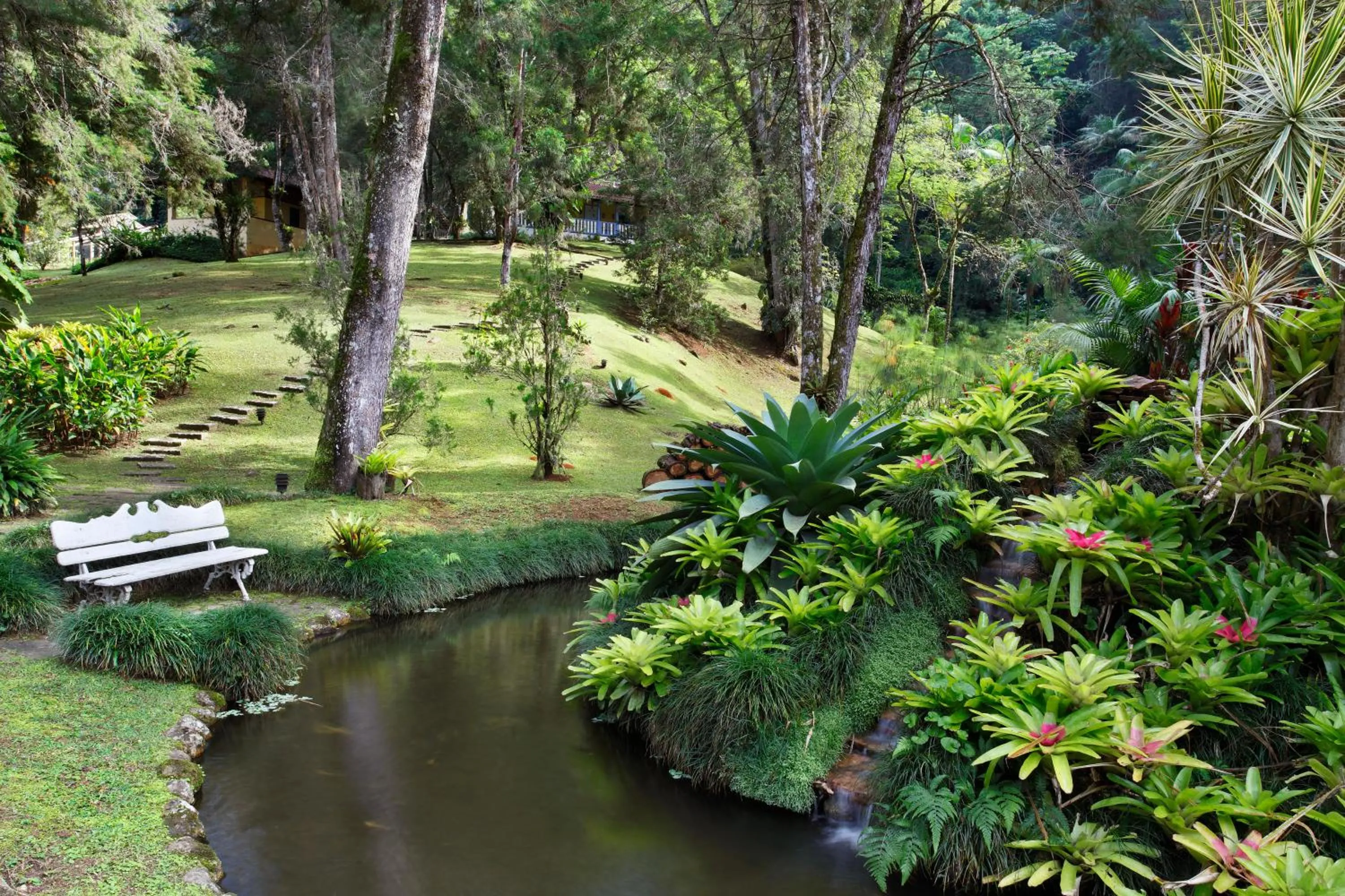 Patio in Eco Resort Hotel Villa São Romão