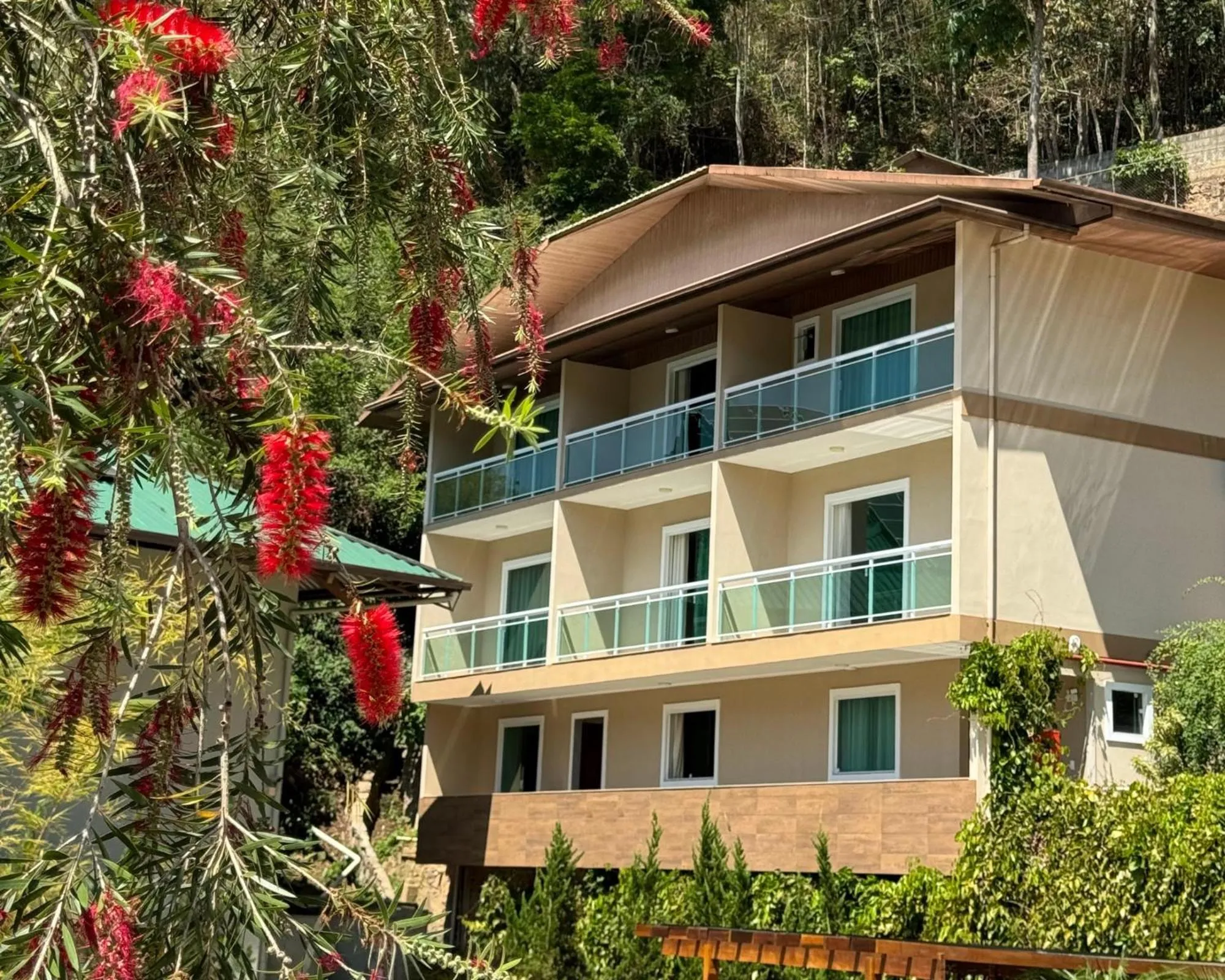 Property building in Hotel Vila Verde