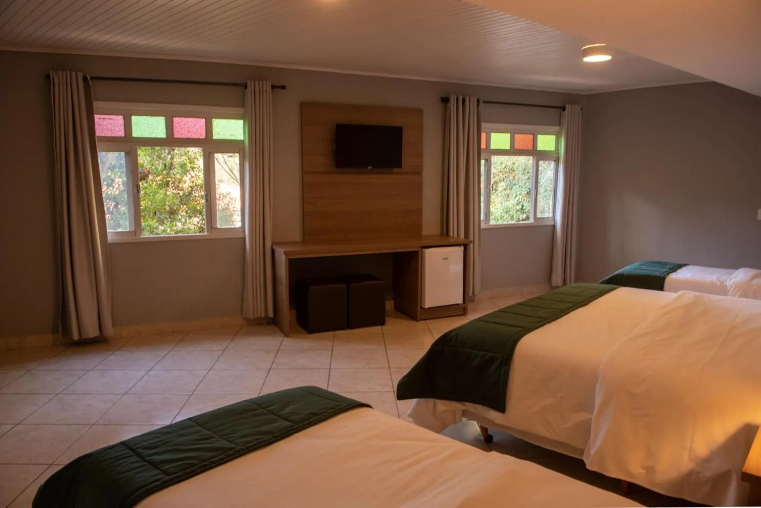 Bed in Hotel Vila Verde