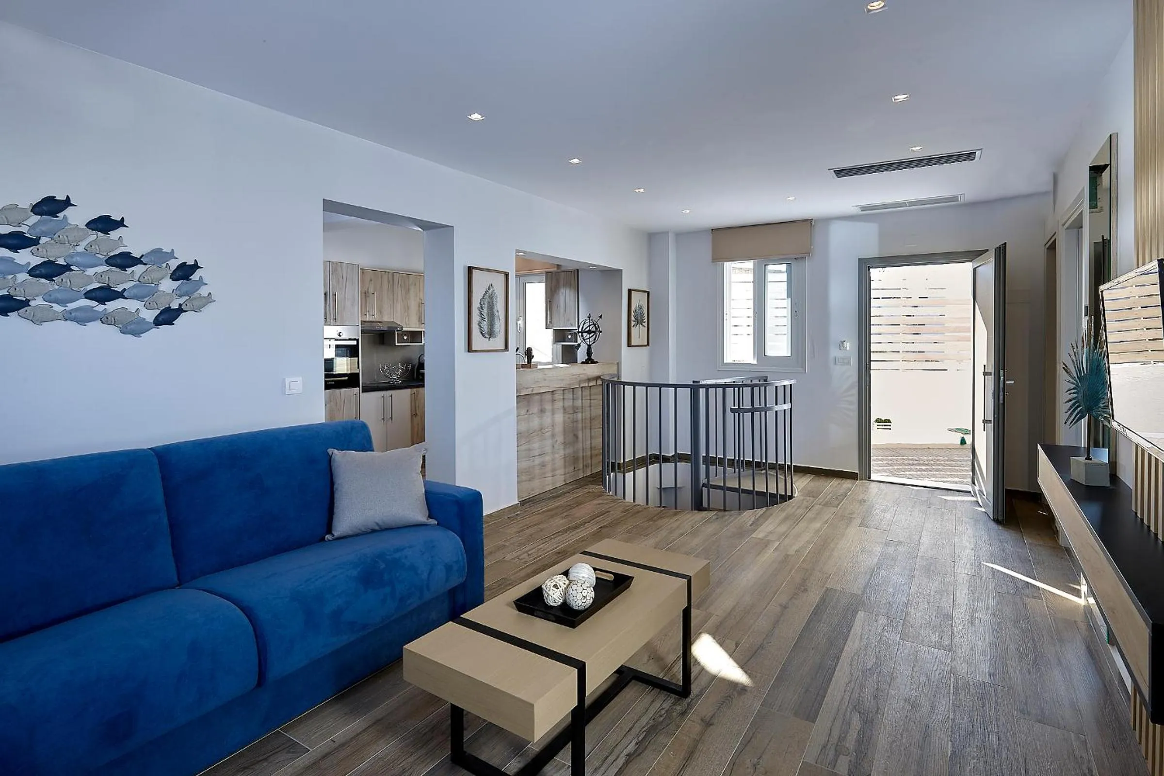 Seating area in Seascape Luxury Residences