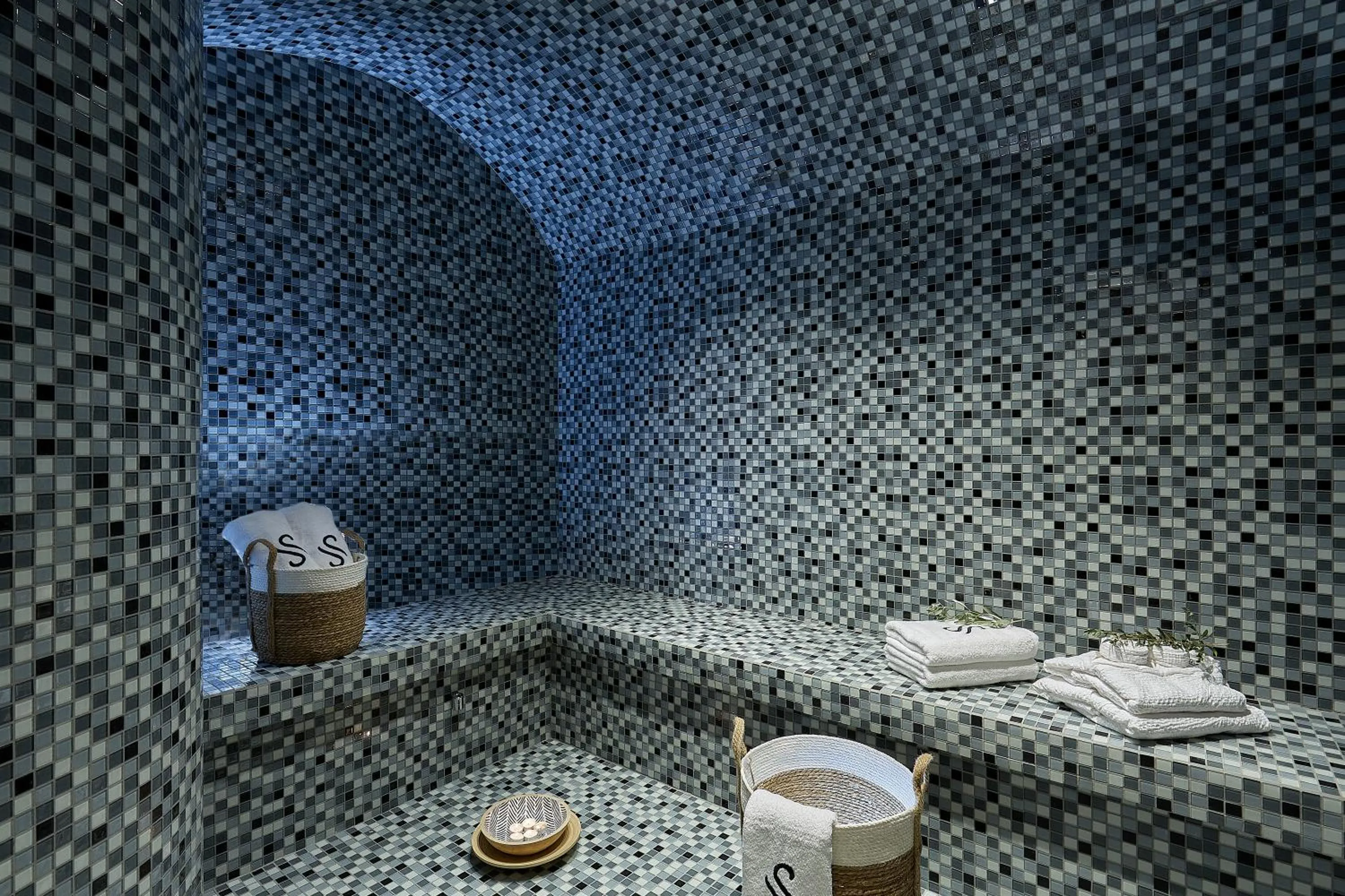 Sauna in Seascape Luxury Residences