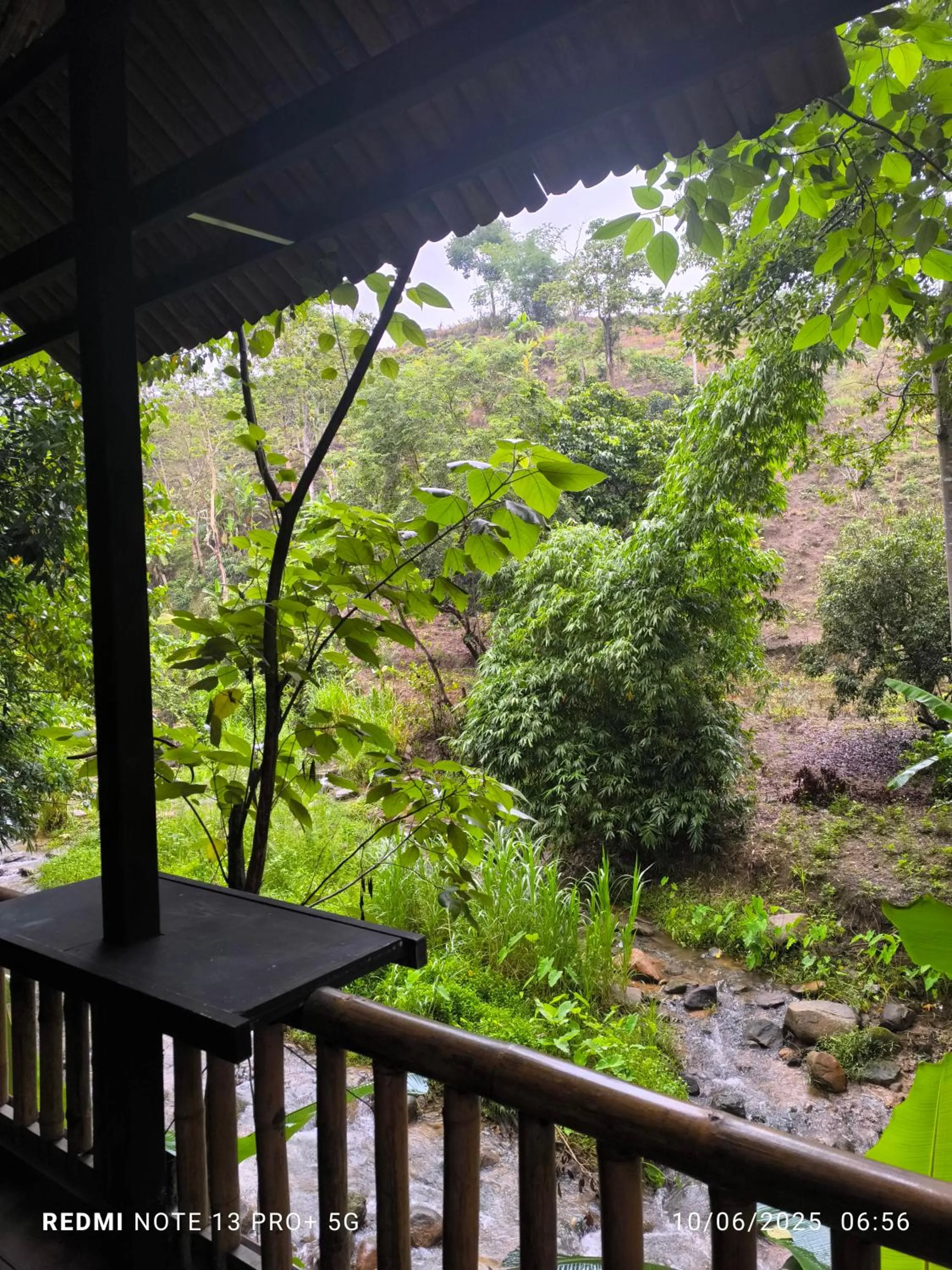 Balcony/Terrace in Hill Tribe Art House (Lahu & Akha Homestay)