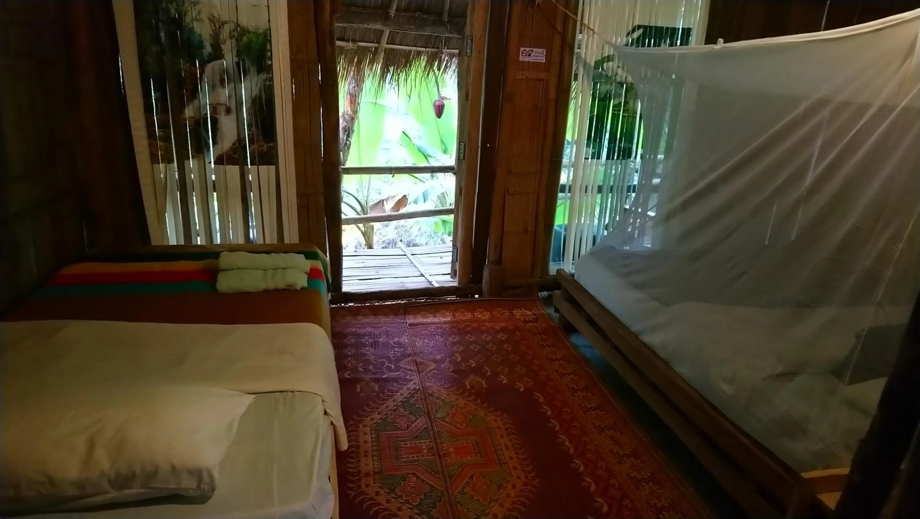 Deluxe Double or Twin Room with River View in Hill Tribe Art House (Lahu & Akha Homestay)