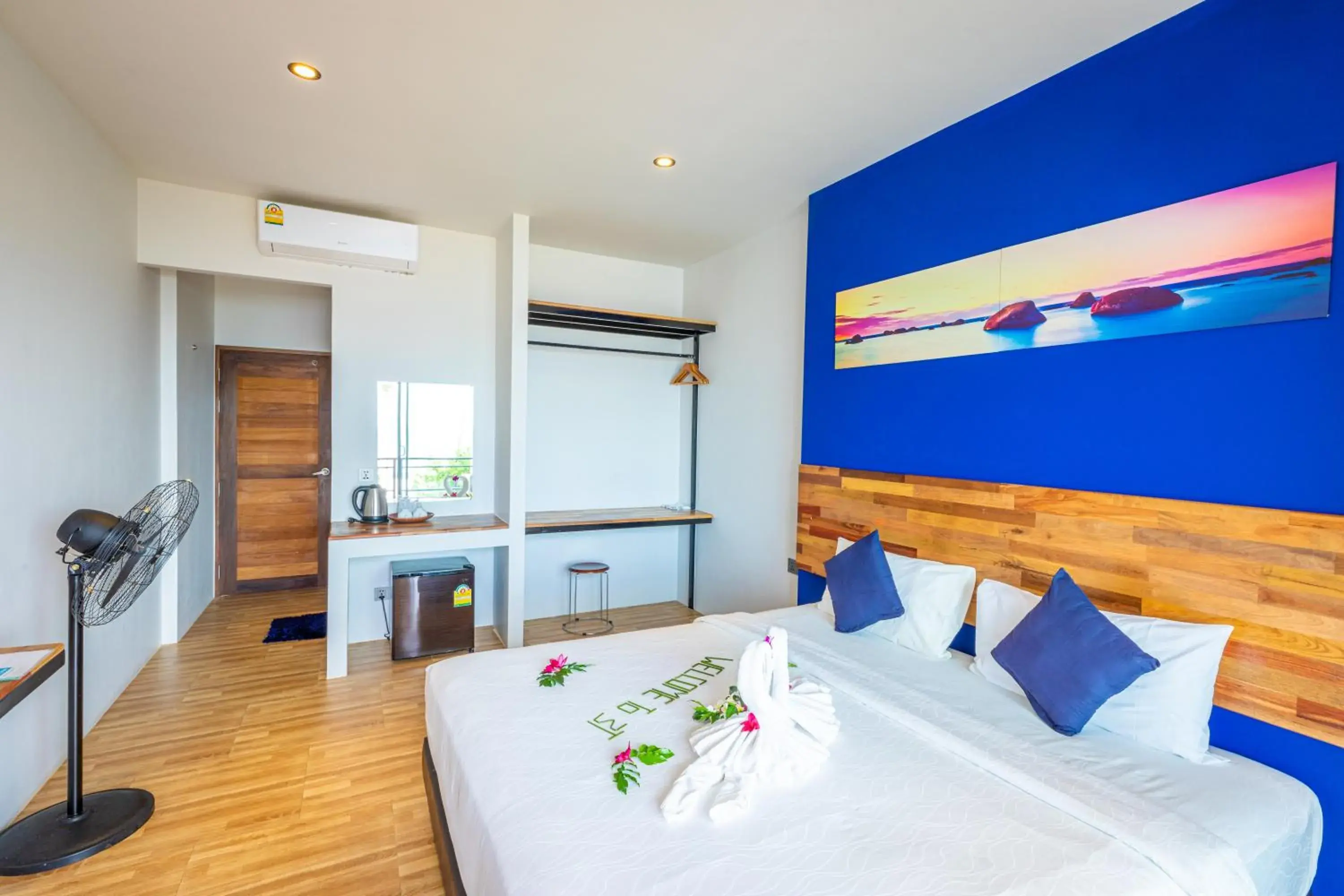 Photo of the whole room, Bed in Three Trees Samui Resort - Sarocha Villa Photo of the whole room, Bed in Three Trees Samui Resort - Sarocha Villa