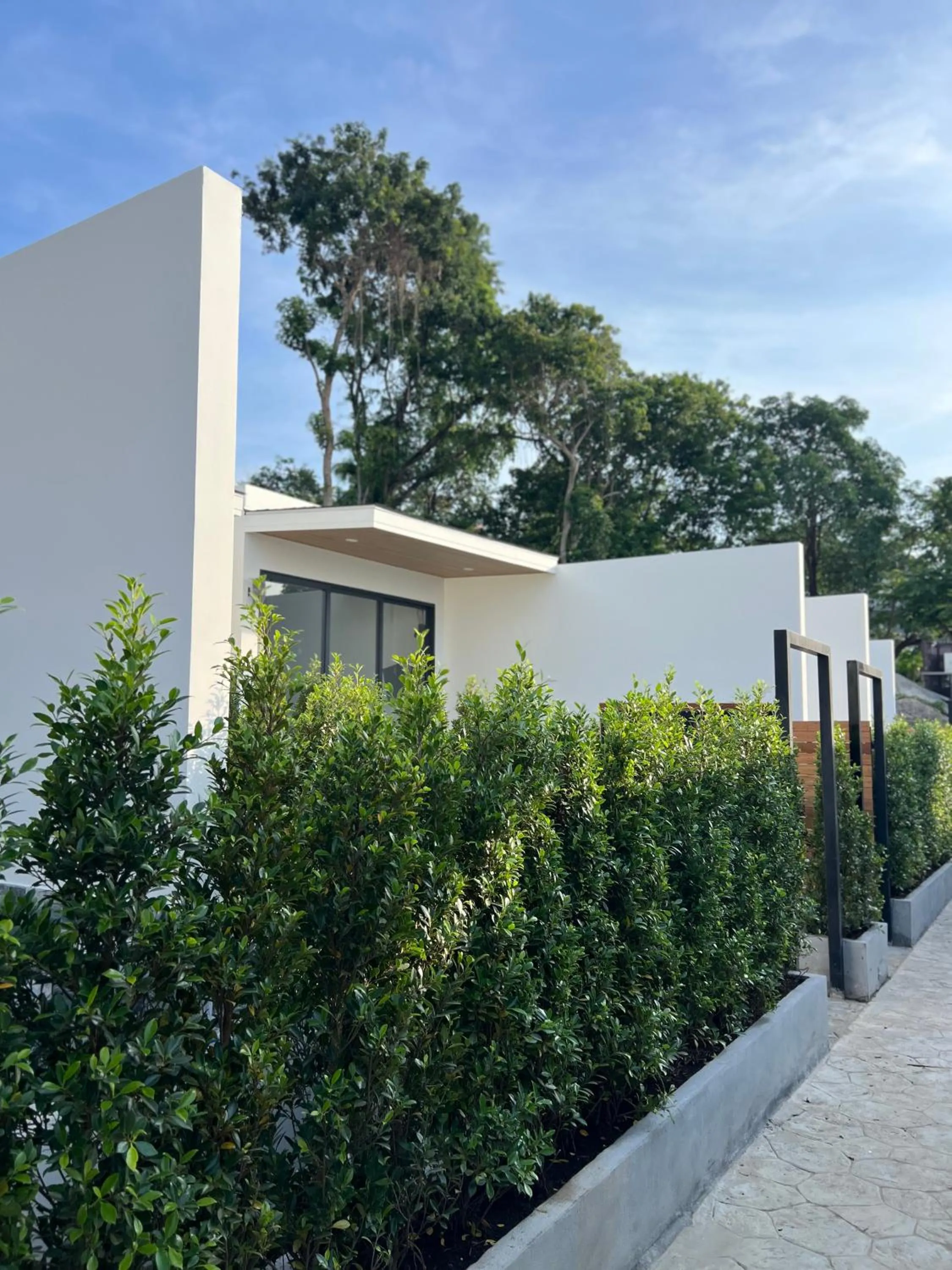 Garden in Three Trees Samui Resort - Sarocha Villa