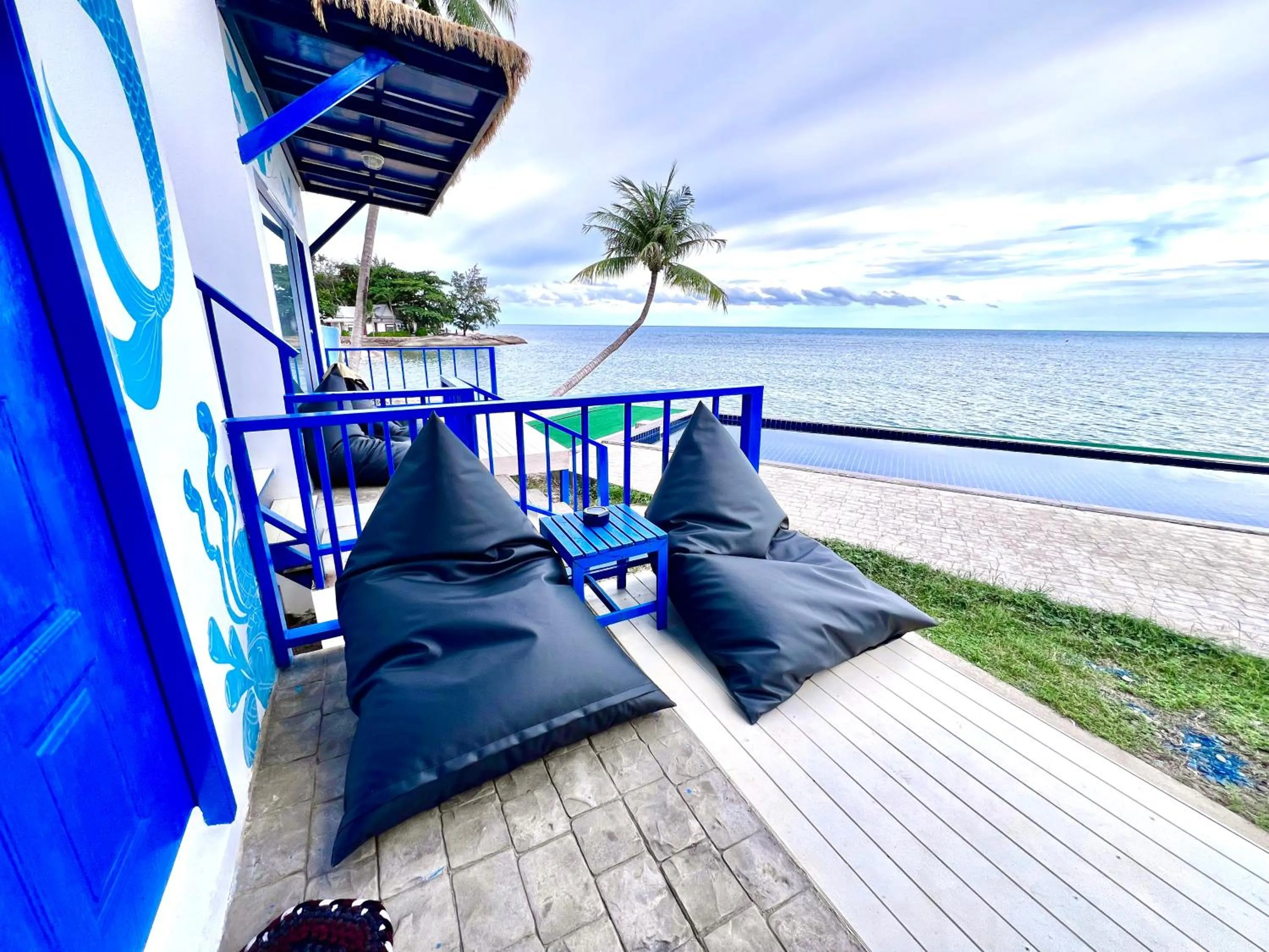 Balcony/Terrace in Three Trees Samui Resort - Sarocha Villa