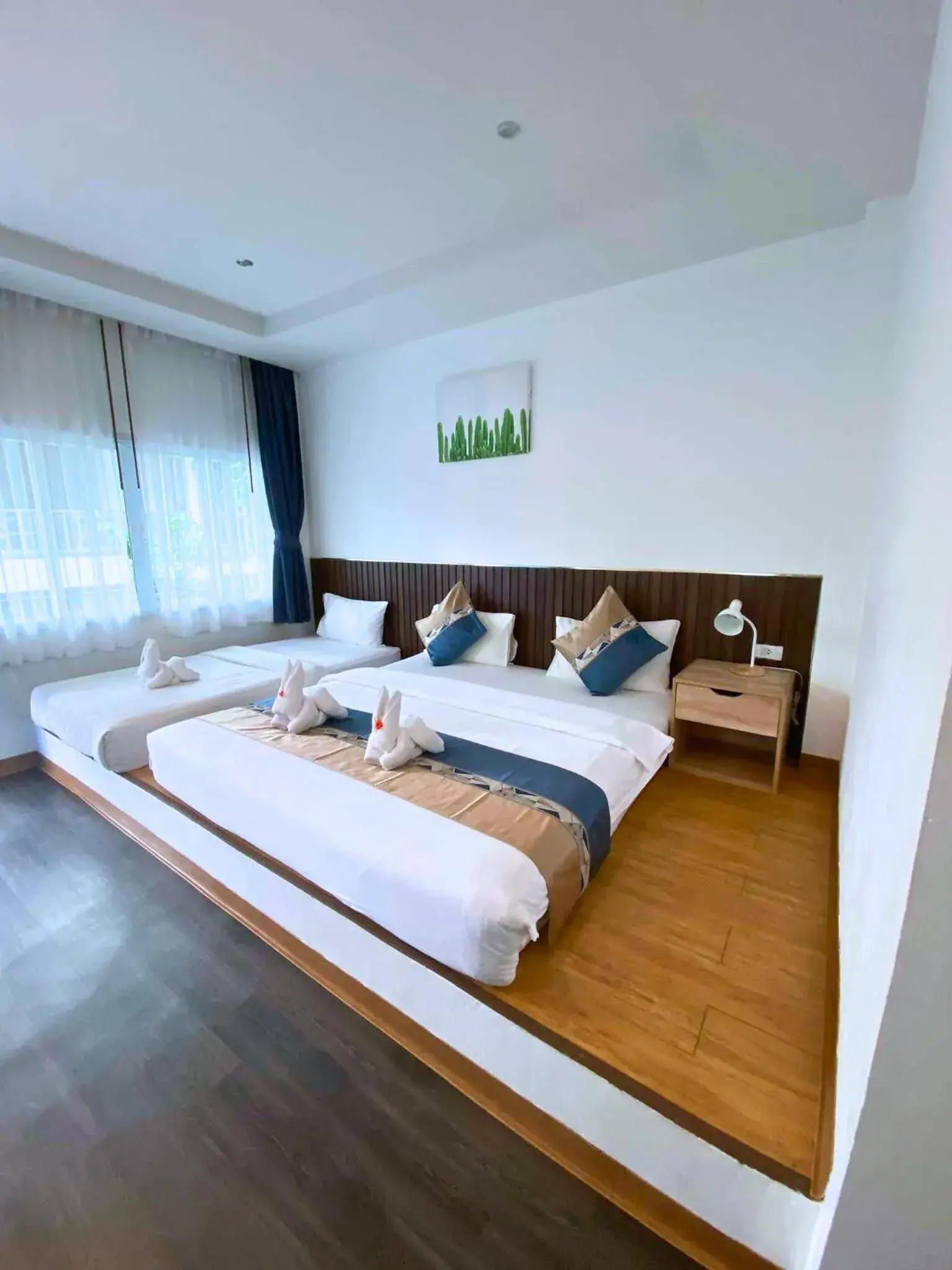 Bed in Three Trees Samui Resort - Sarocha Villa Bed in Three Trees Samui Resort - Sarocha Villa