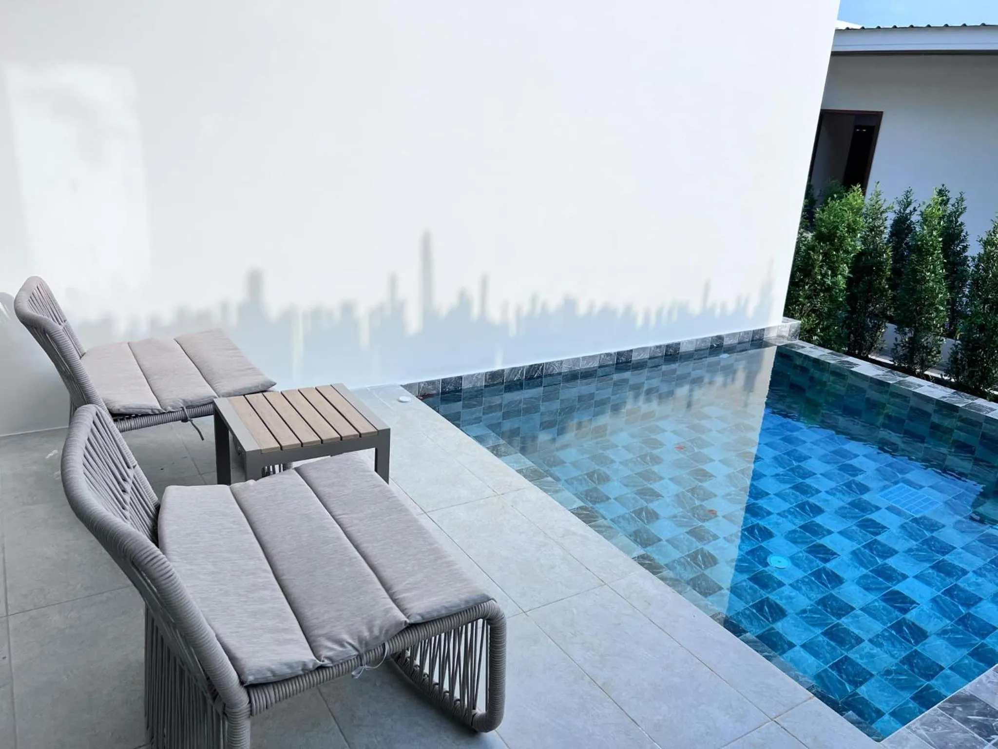 Swimming pool in Three Trees Samui Resort - Sarocha Villa