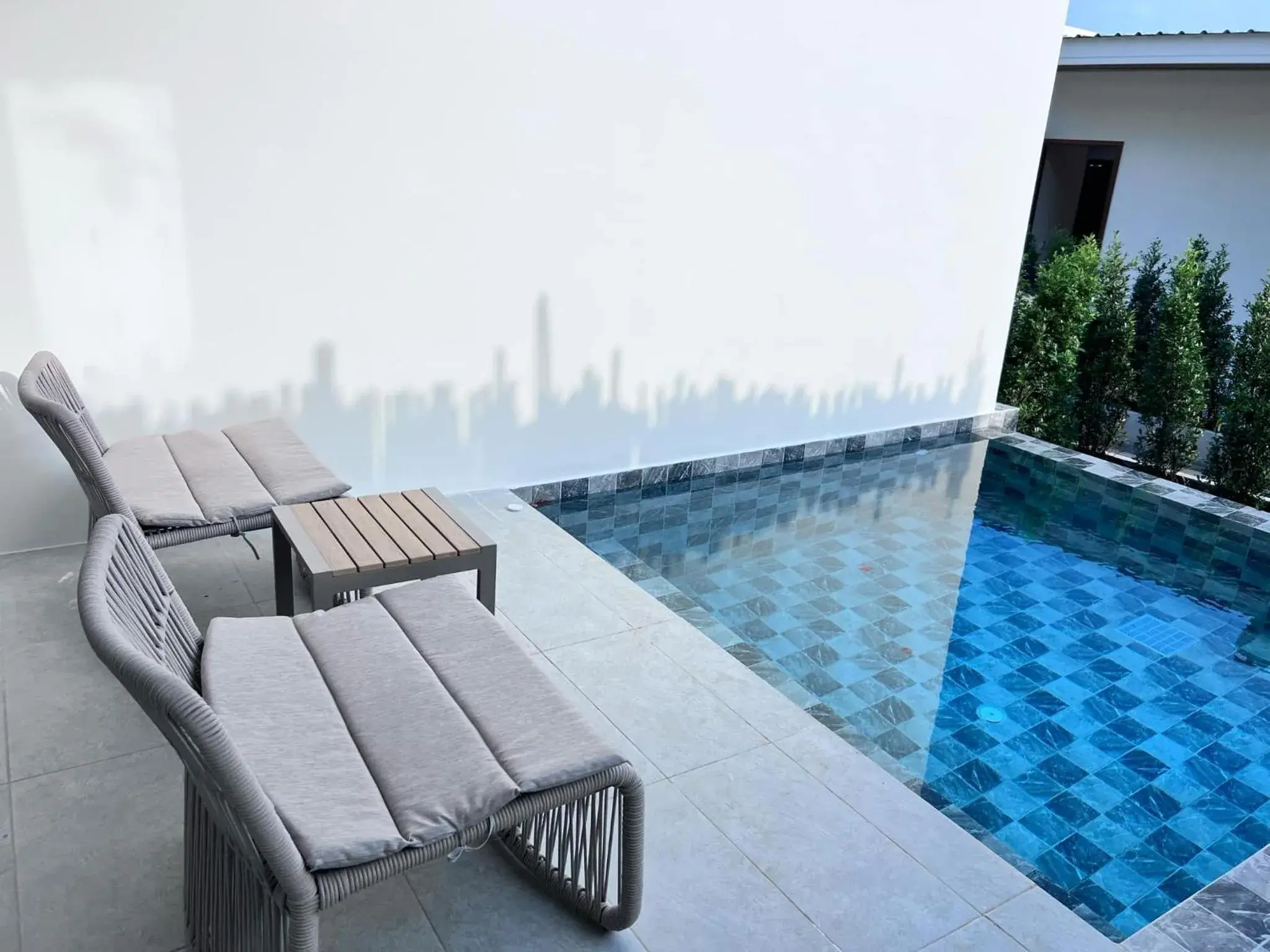 Swimming pool in Three Trees Samui Resort - Sarocha Villa Swimming pool in Three Trees Samui Resort - Sarocha Villa