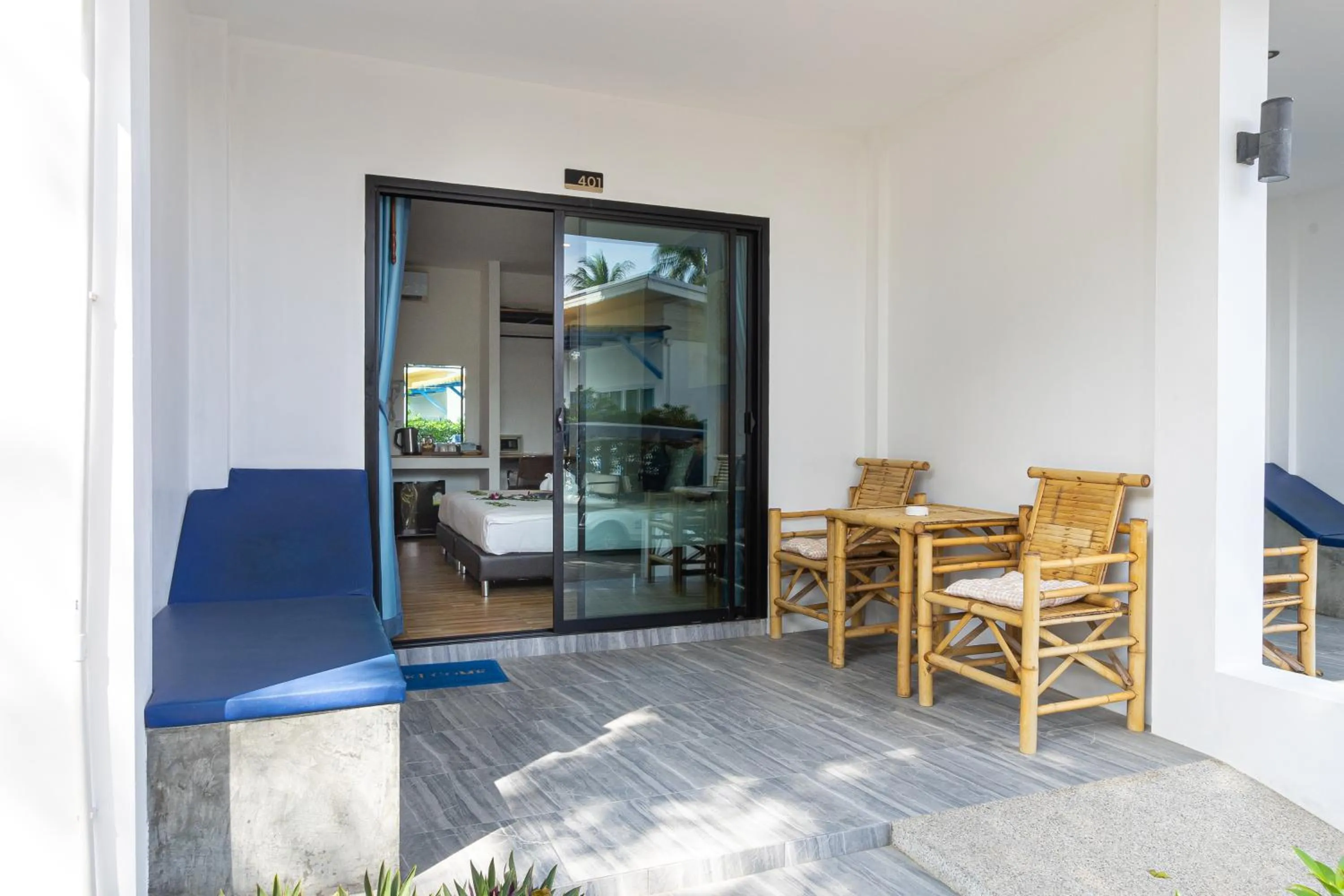 Balcony/Terrace in Three Trees Samui Resort - Sarocha Villa