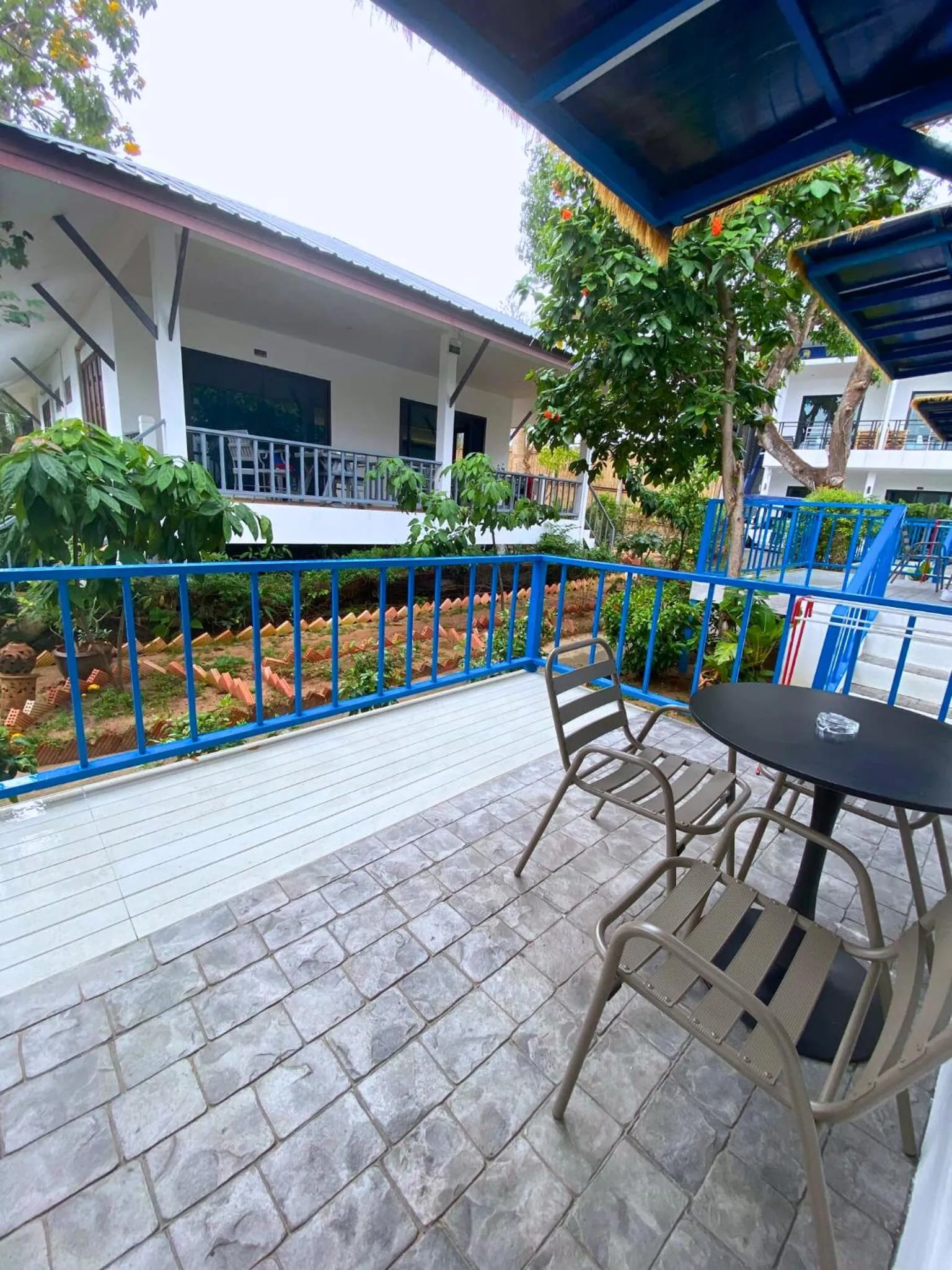 Balcony/Terrace in Three Trees Samui Resort - Sarocha Villa