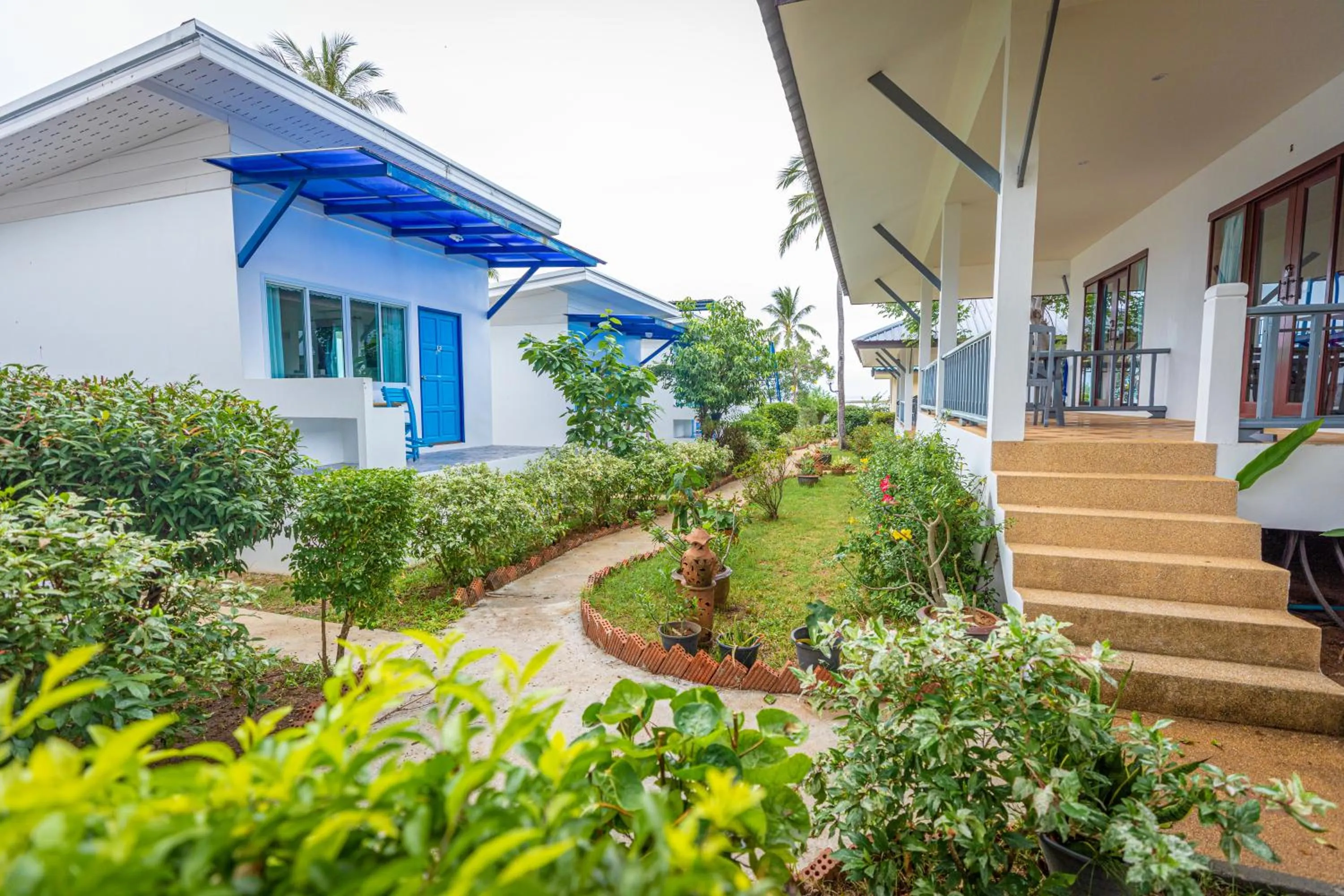 Facade/entrance in Three Trees Samui Resort - Sarocha Villa