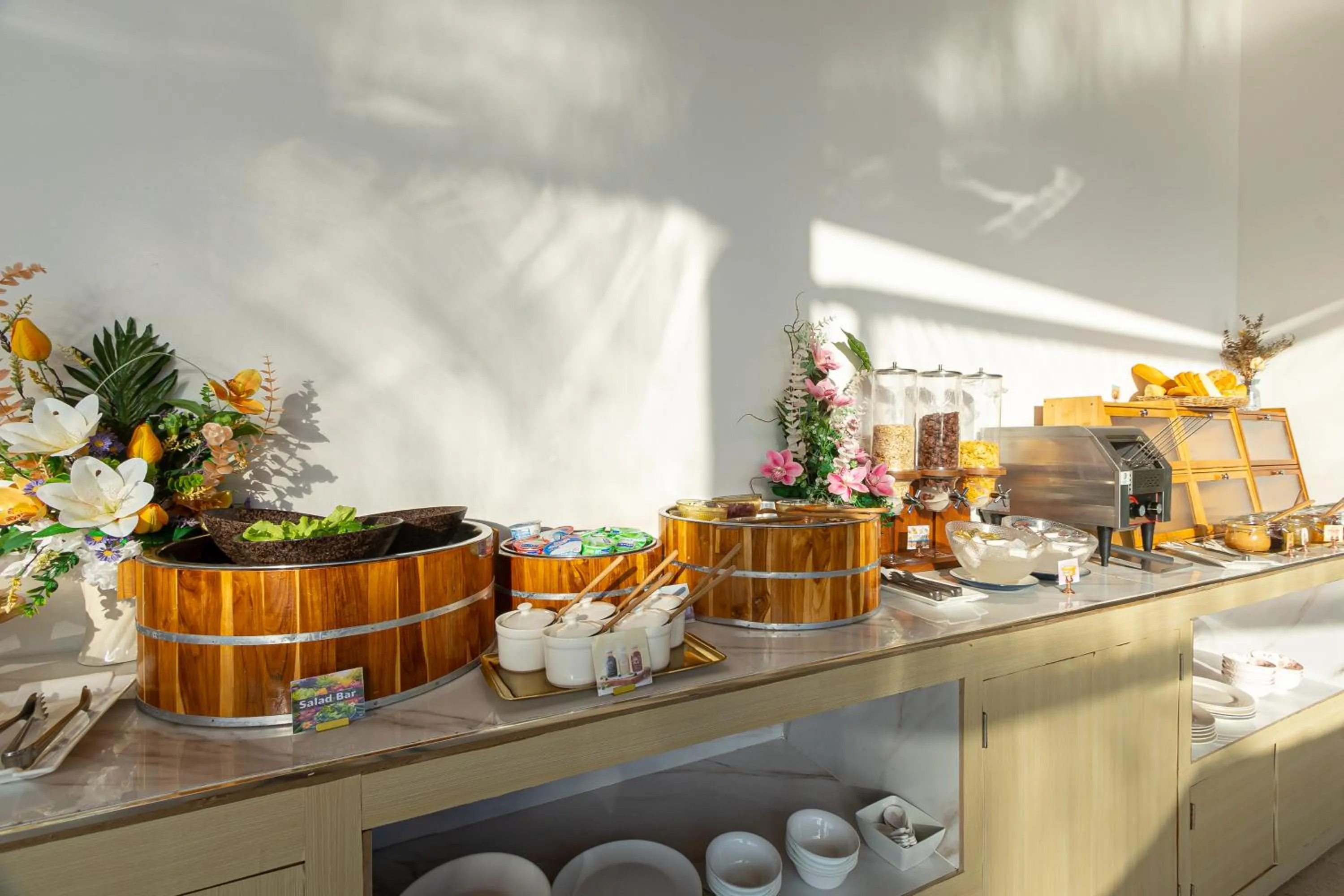 Breakfast in Three Trees Samui Resort - Sarocha Villa