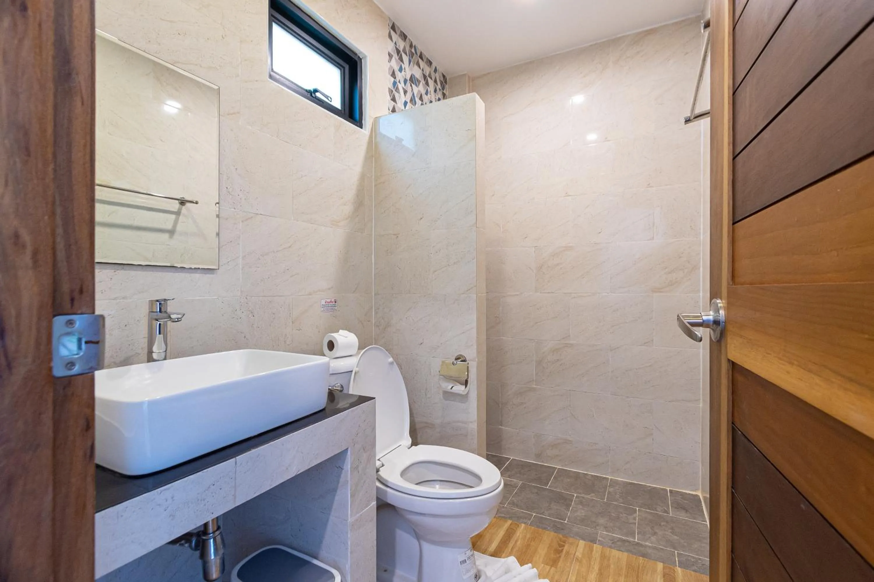 Bathroom in Three Trees Samui Resort - Sarocha Villa