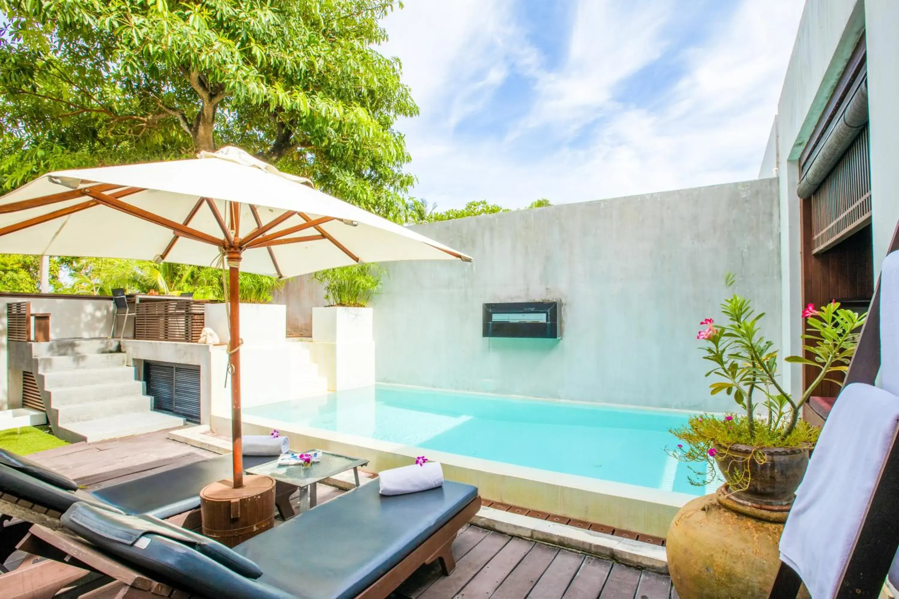 Swimming pool in Pao Jin Poon Villa Swimming pool in Pao Jin Poon Villa