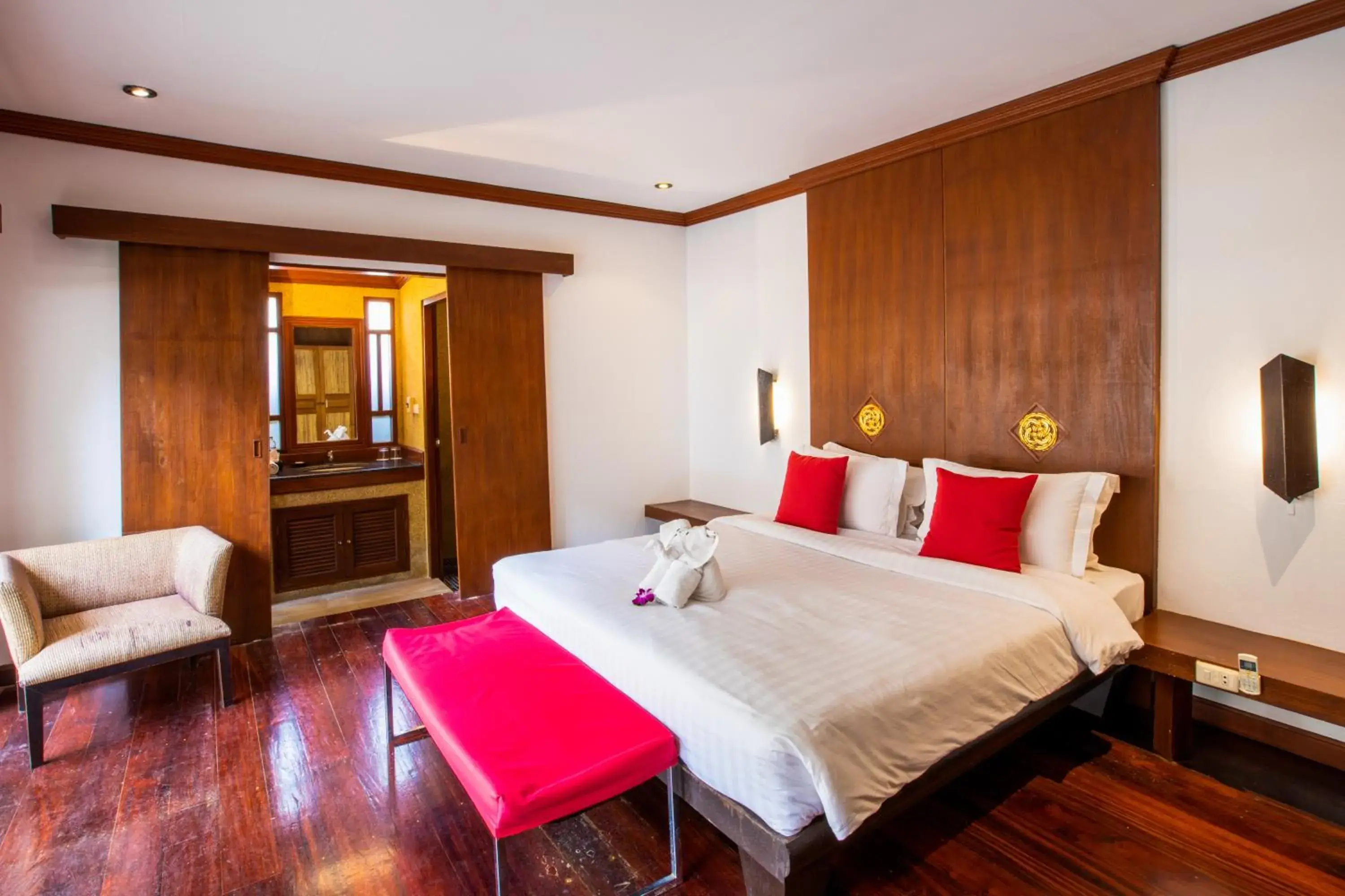 Bedroom, Bed in Pao Jin Poon Villa Bedroom, Bed in Pao Jin Poon Villa