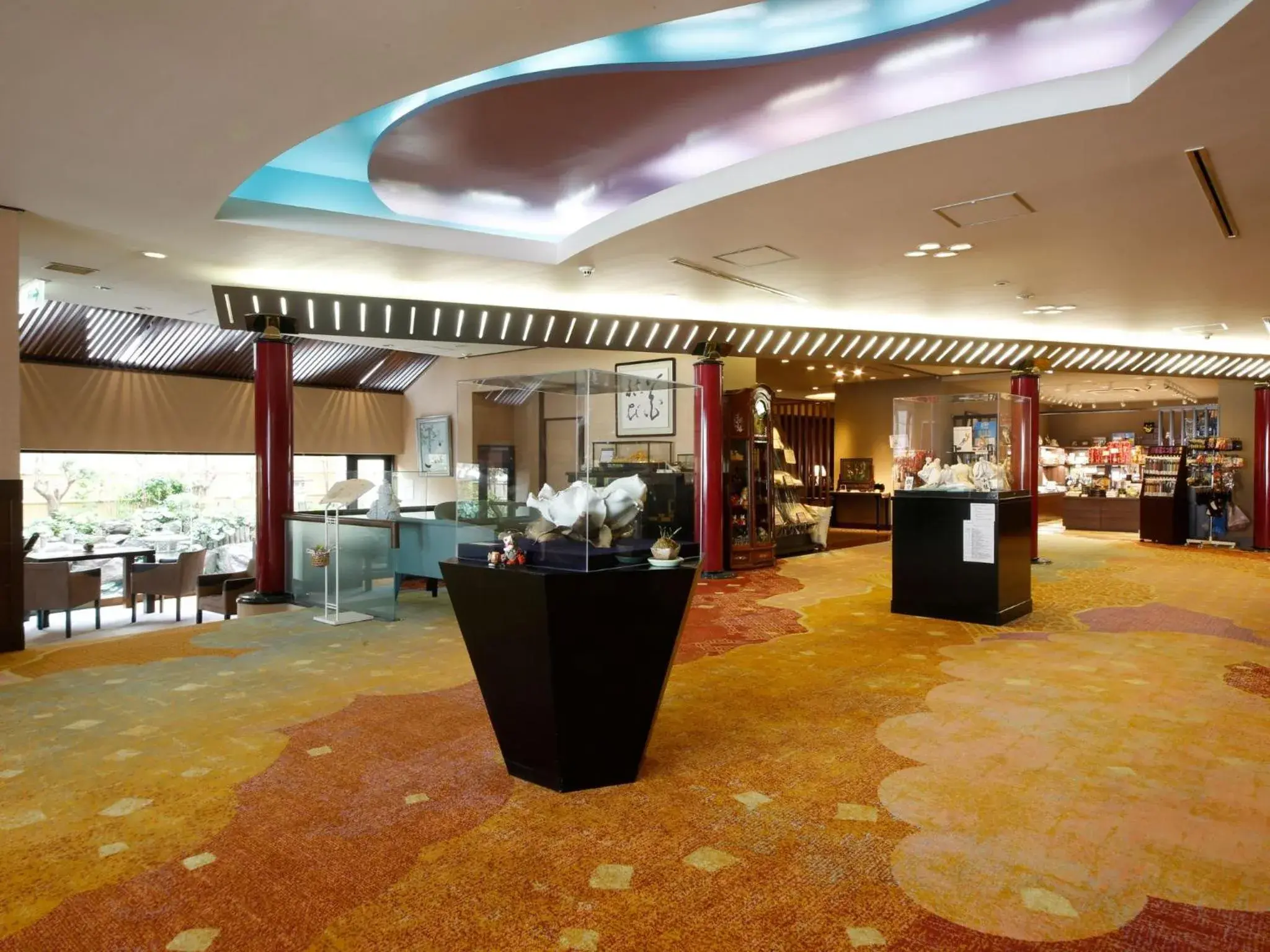 Lobby or reception in Arima Hot Spring Ryokan Hanamusubi Lobby or reception in Arima Hot Spring Ryokan Hanamusubi