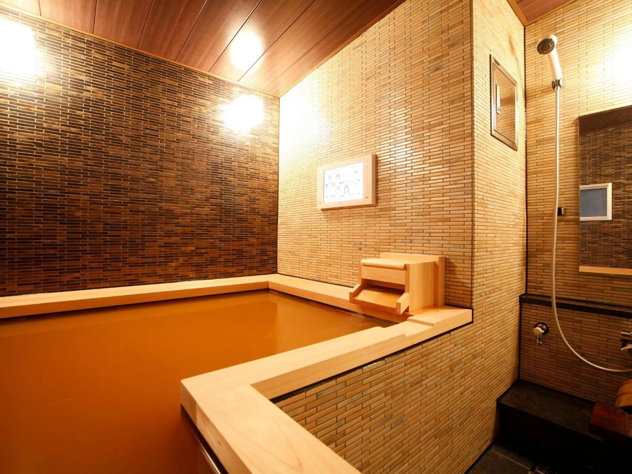 Bathroom in Arima Hot Spring Ryokan Hanamusubi