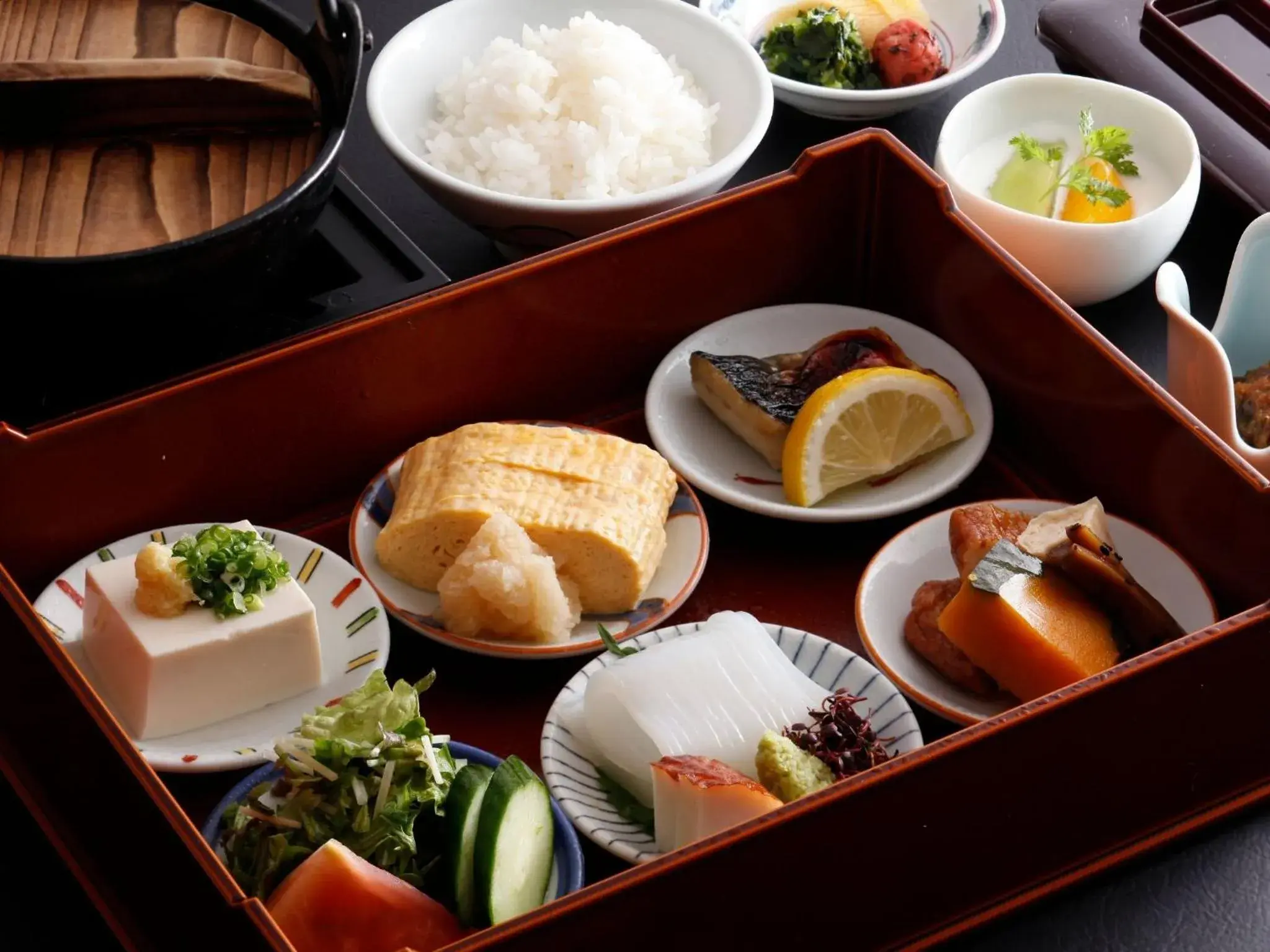 Breakfast in Arima Hot Spring Ryokan Hanamusubi Breakfast in Arima Hot Spring Ryokan Hanamusubi