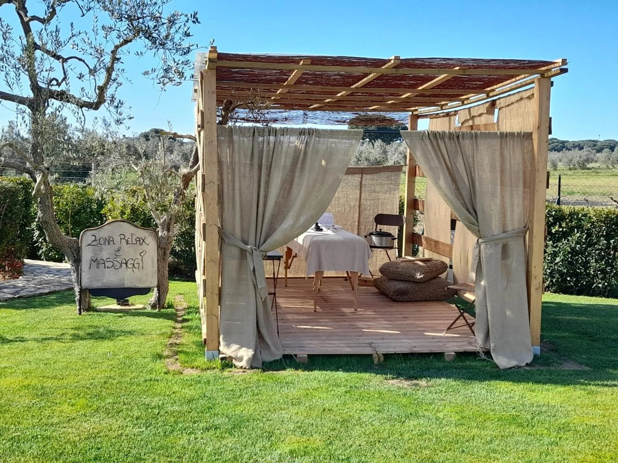 Garden in Agriturismo Sweet Cottage