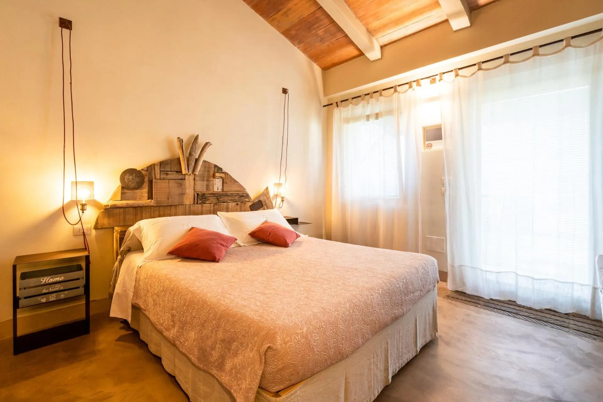 Bedroom, Bed in Agriturismo Sweet Cottage