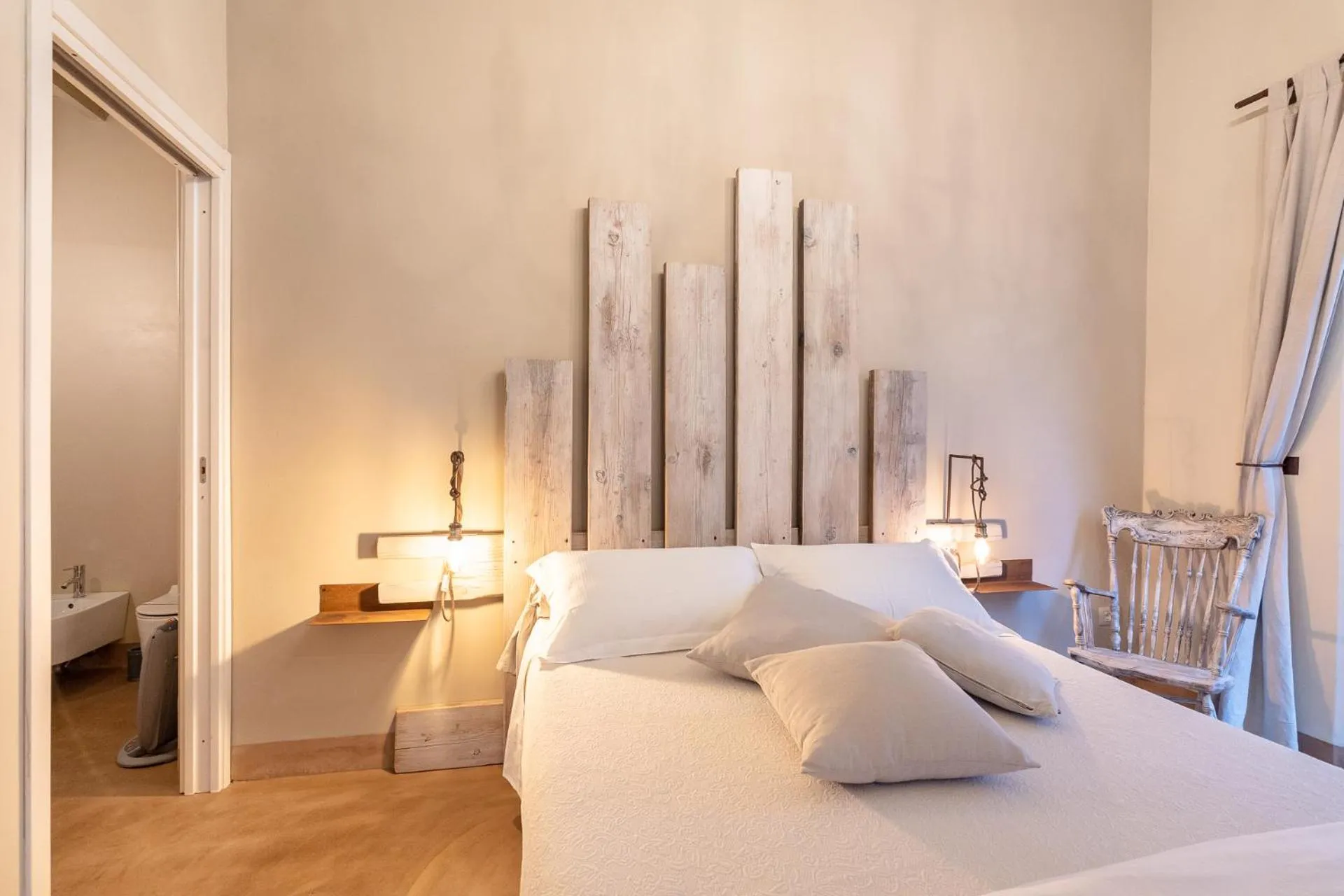 Bedroom, Bed in Agriturismo Sweet Cottage