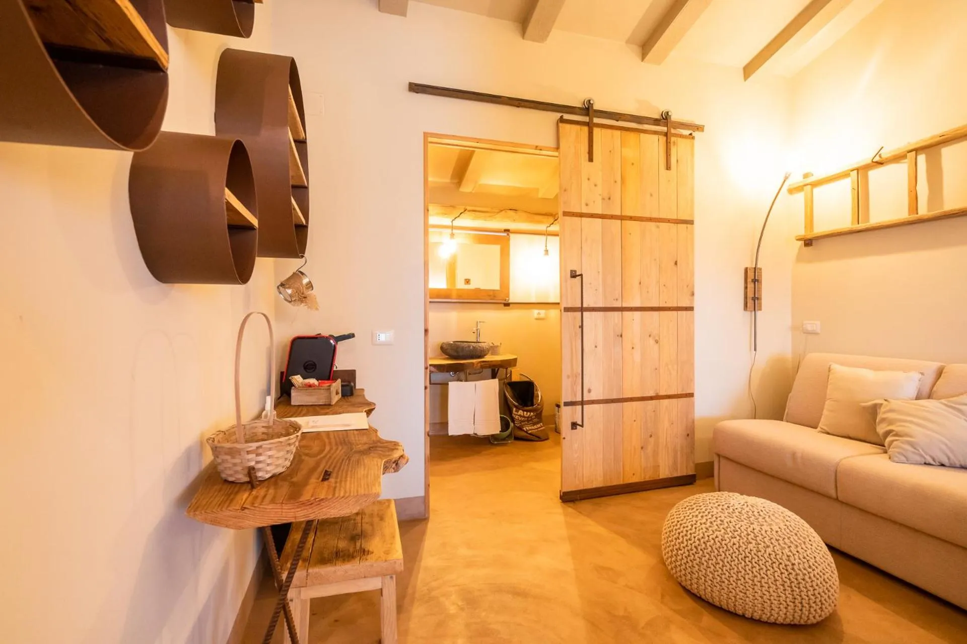 Seating area in Agriturismo Sweet Cottage