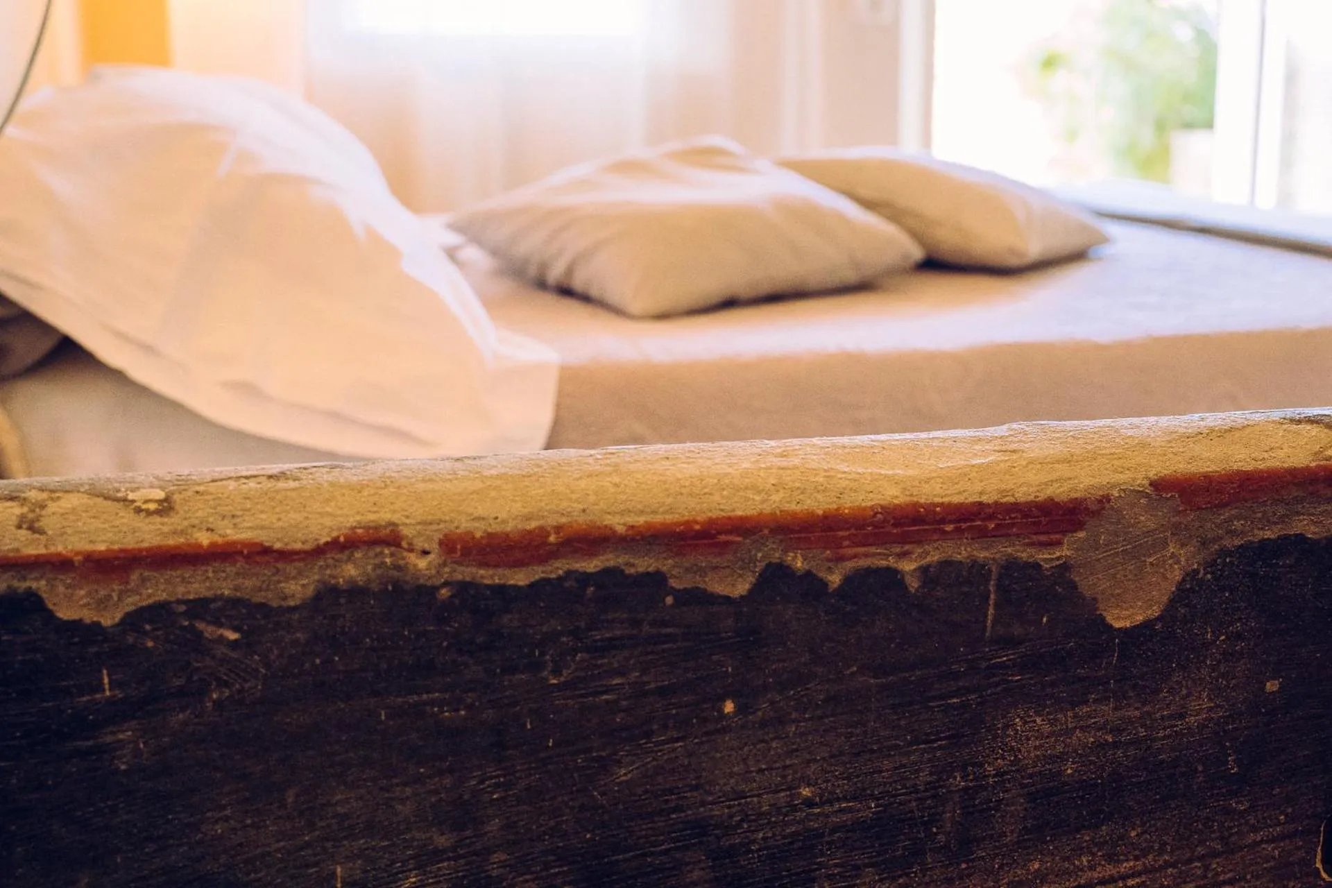 Bed in Agriturismo Sweet Cottage