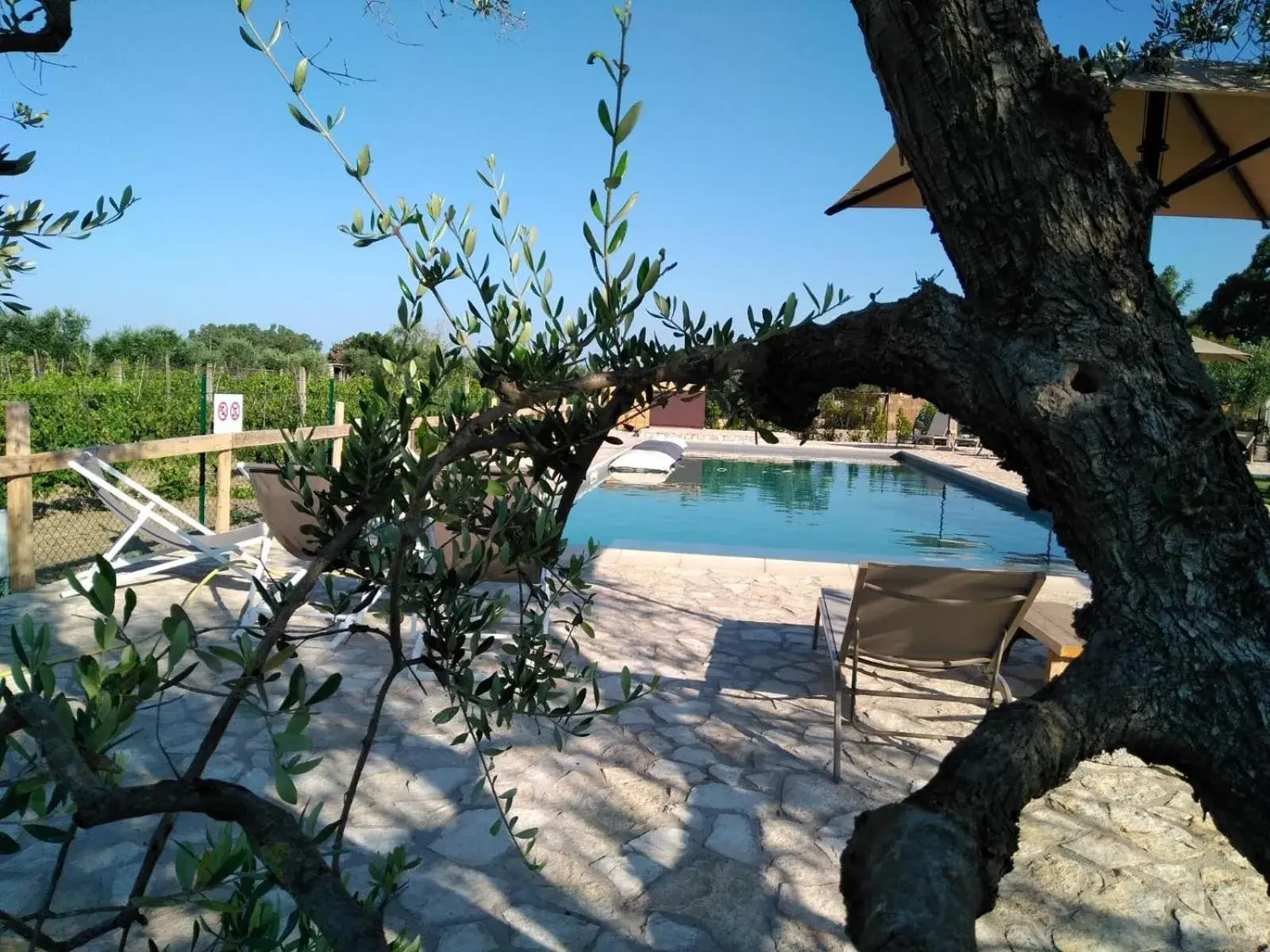 Swimming pool in Agriturismo Sweet Cottage Swimming pool in Agriturismo Sweet Cottage