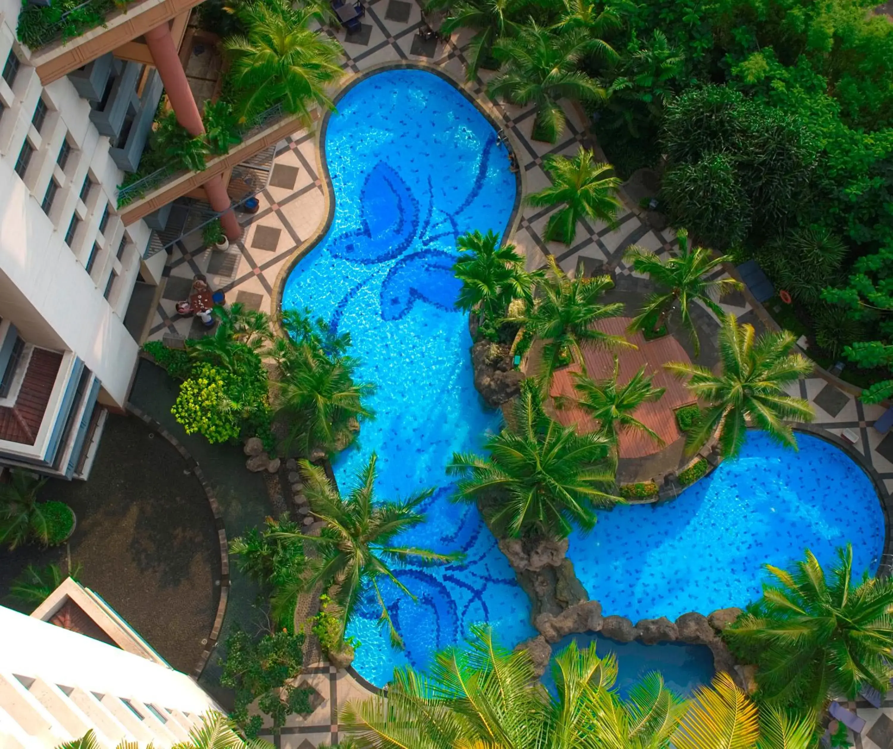 Swimming pool, Pool View in Grand Tropic Suites Hotel