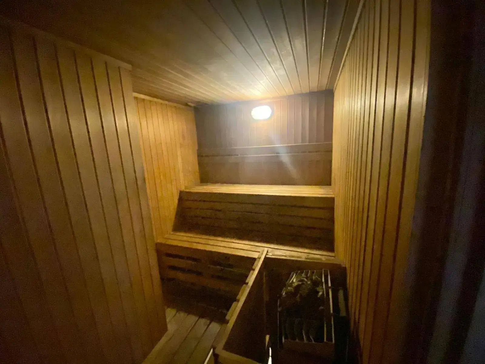 Sauna in Grand Tropic Suites Hotel