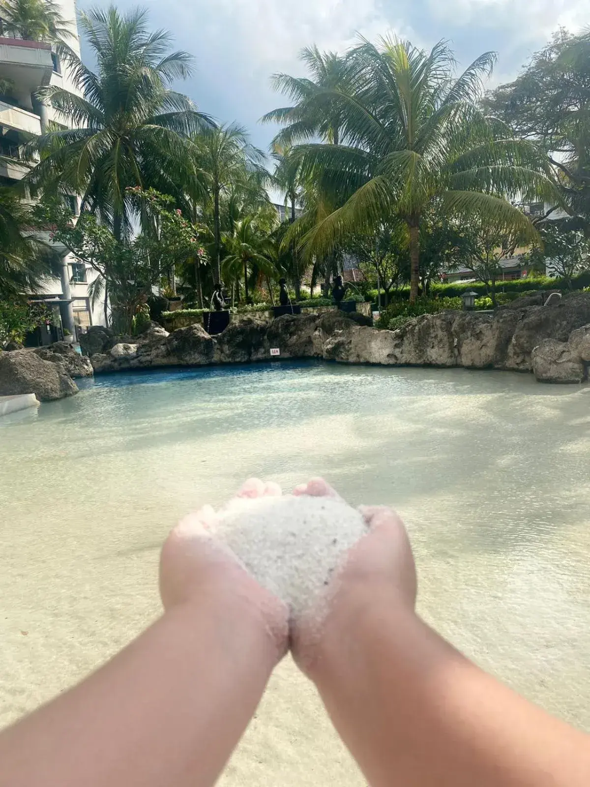 Swimming pool, Beach in Grand Tropic Suites Hotel
