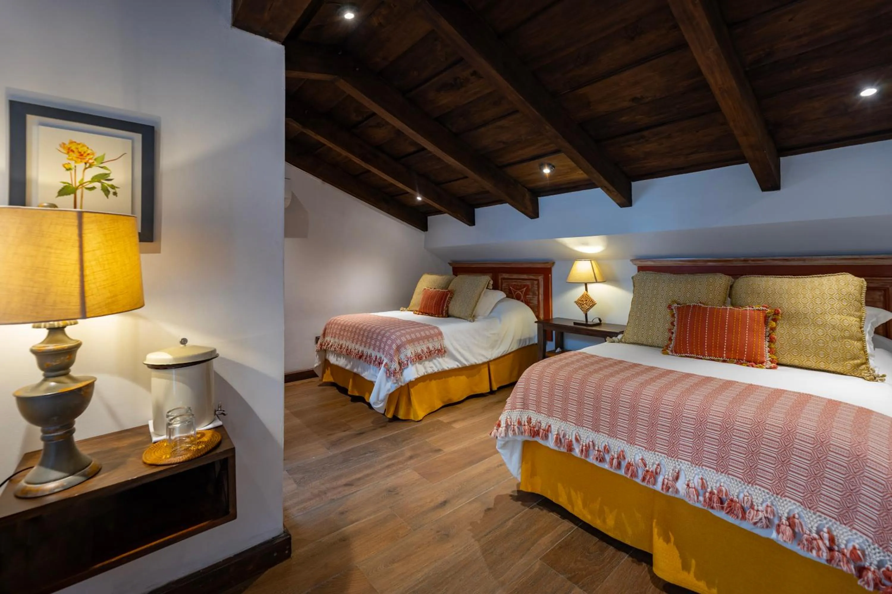 Bed in Casa Faustina Boutique Hotel