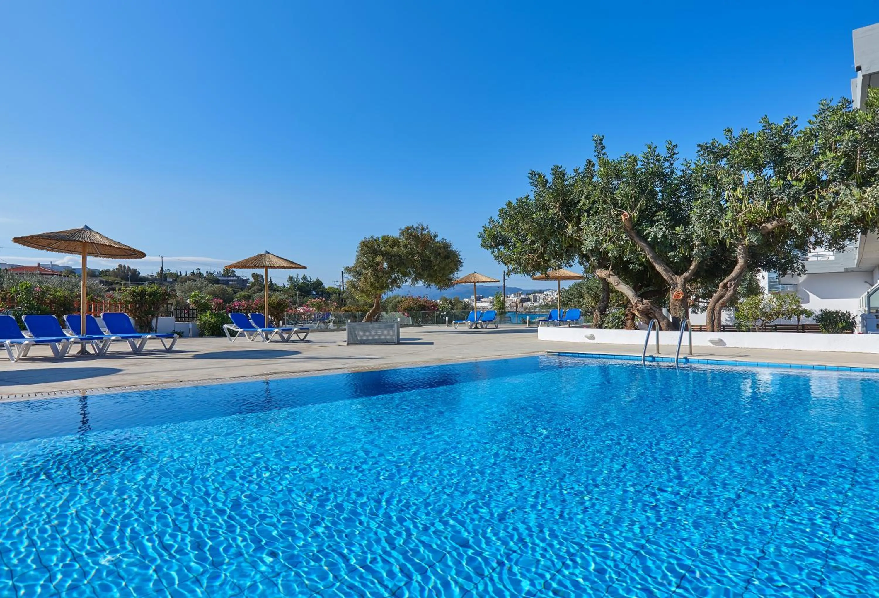 Swimming pool in Vasia Ormos Hotel (Adults Only)