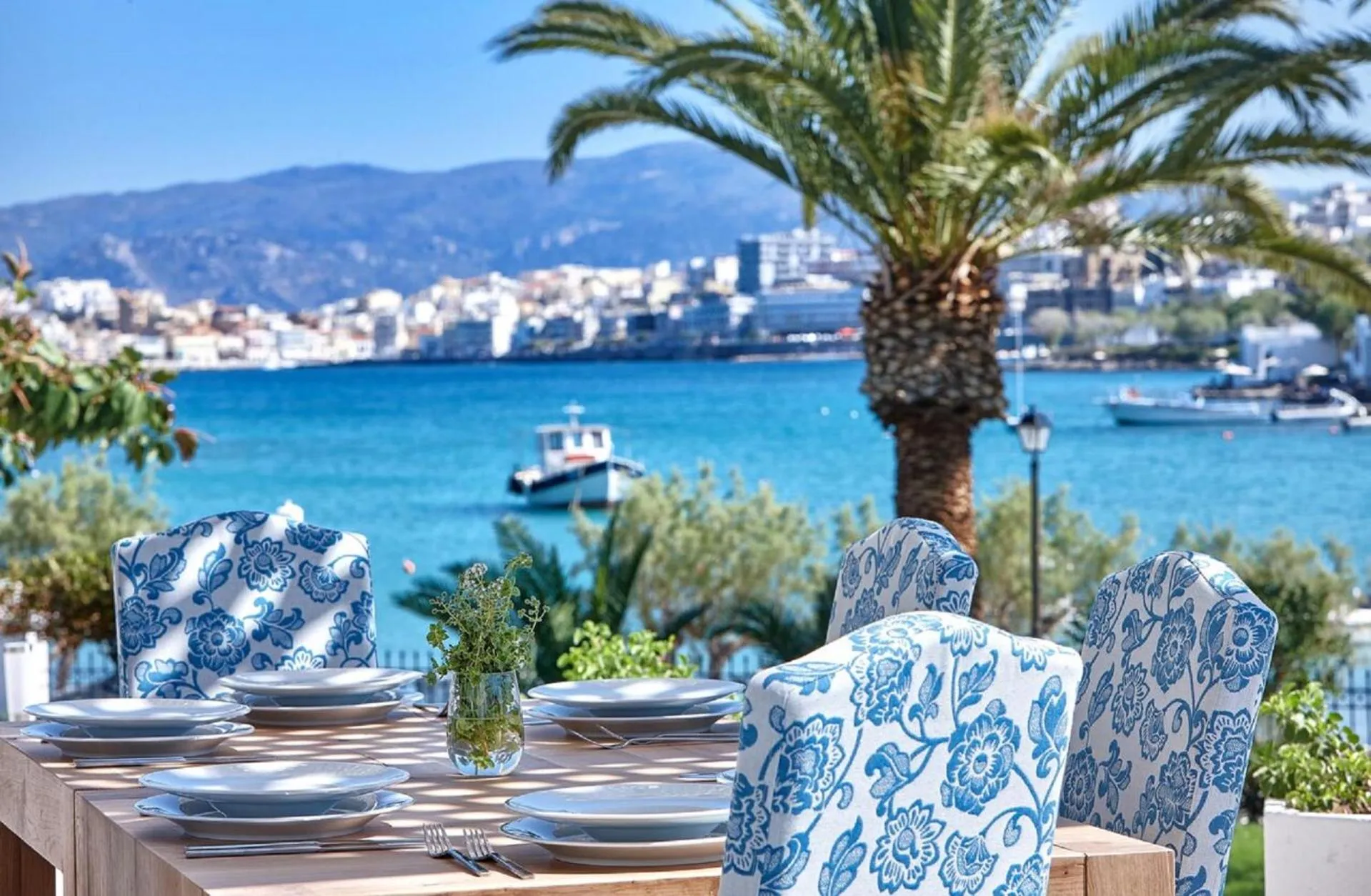 Food in Vasia Ormos Hotel (Adults Only)