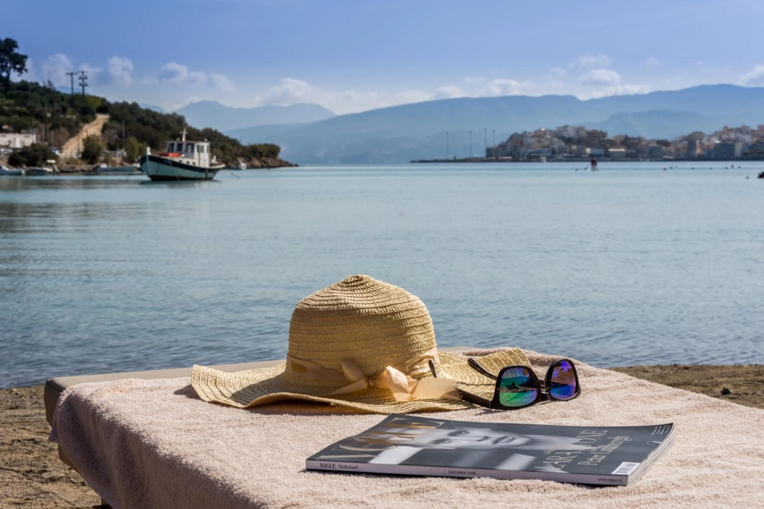 Beach in Vasia Ormos Hotel (Adults Only)