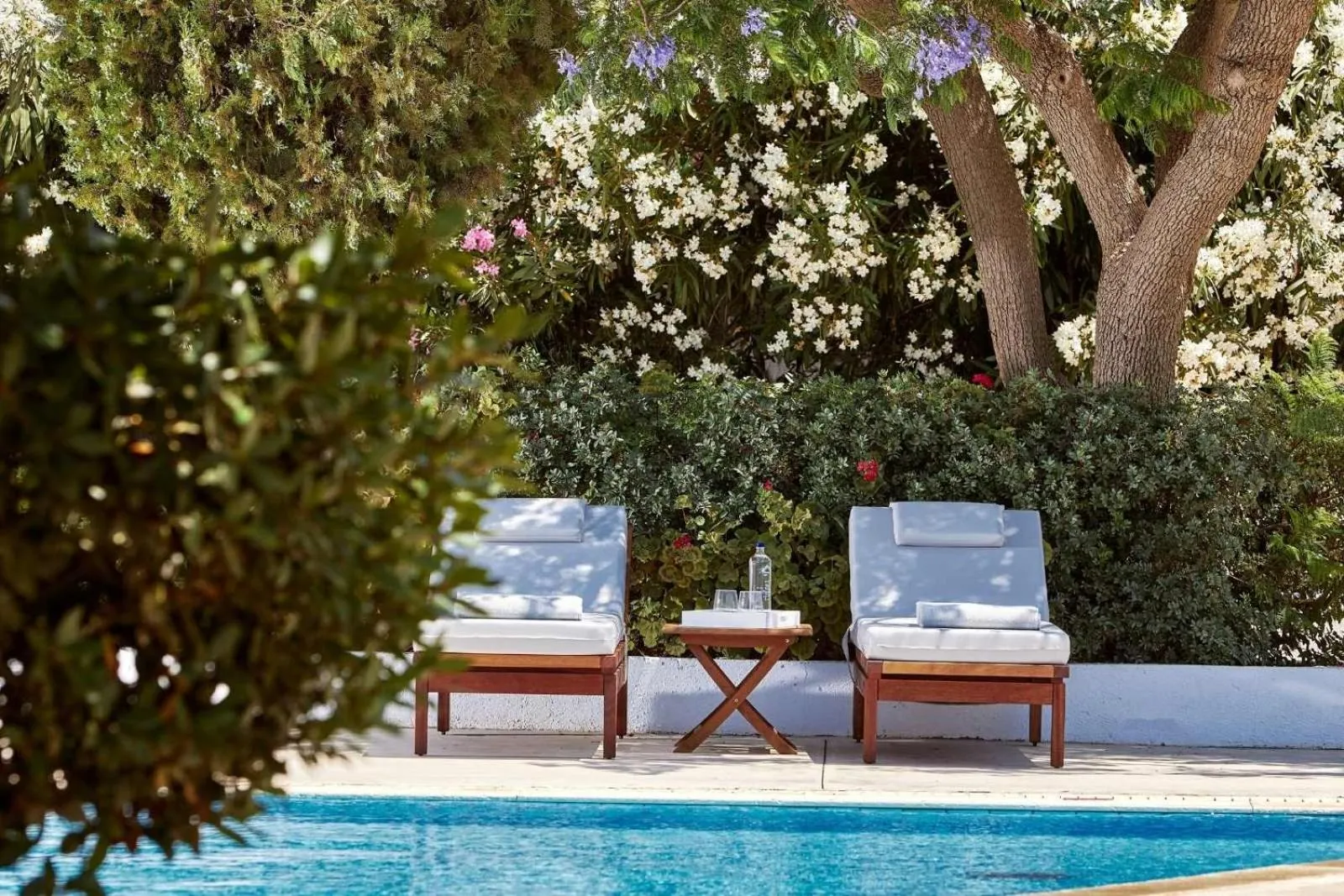 Swimming pool in Vasia Ormos Hotel (Adults Only)