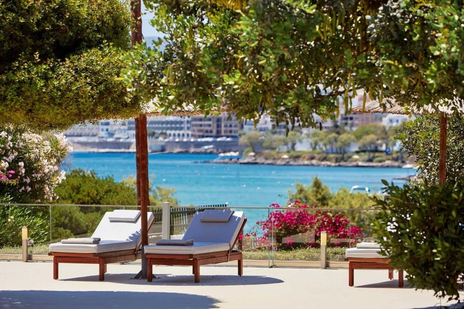 Sea view in Vasia Ormos Hotel (Adults Only)