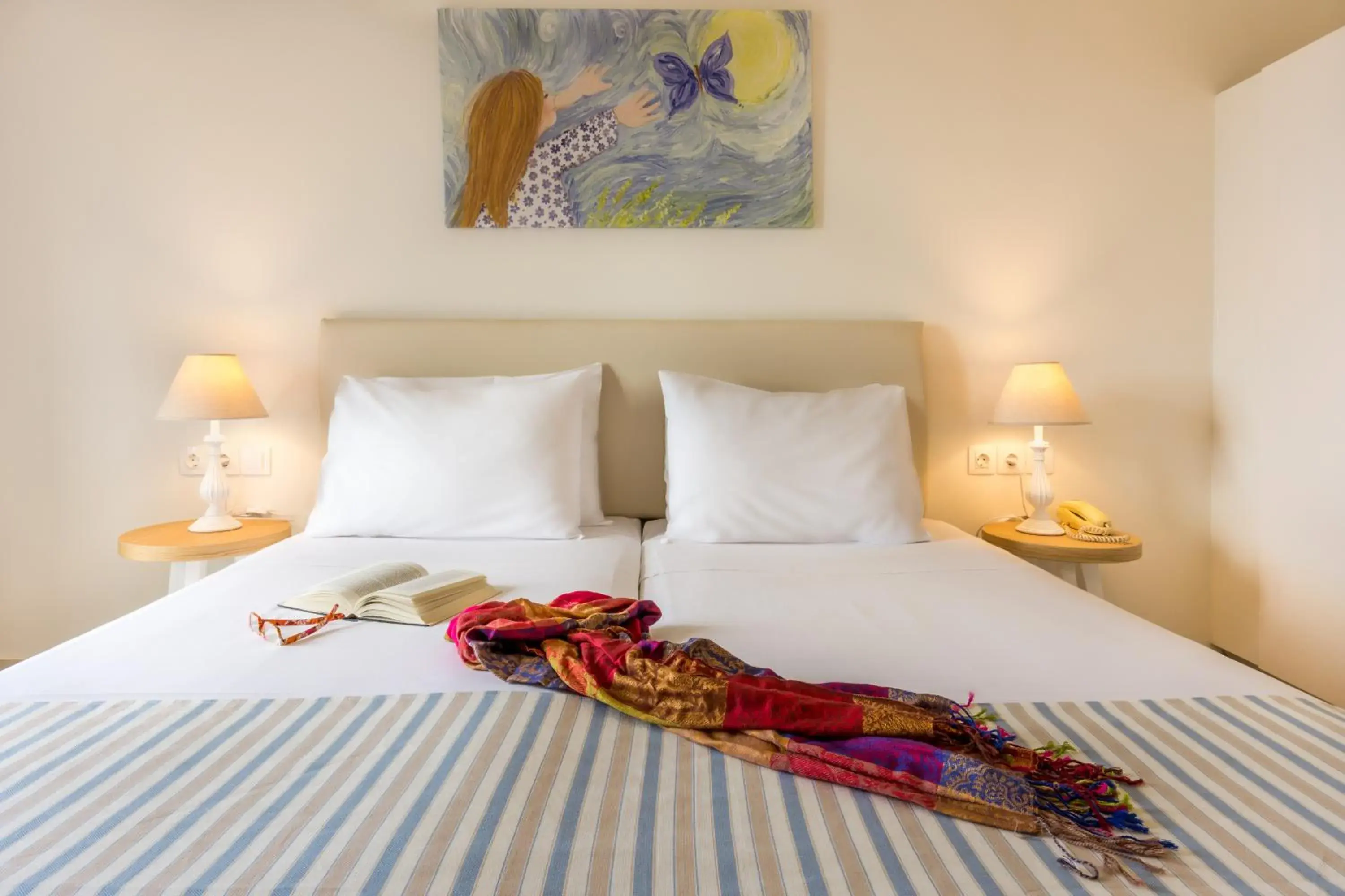 Double or Twin Room with Garden View in Vasia Ormos Hotel (Adults Only) Double or Twin Room with Garden View in Vasia Ormos Hotel (Adults Only)