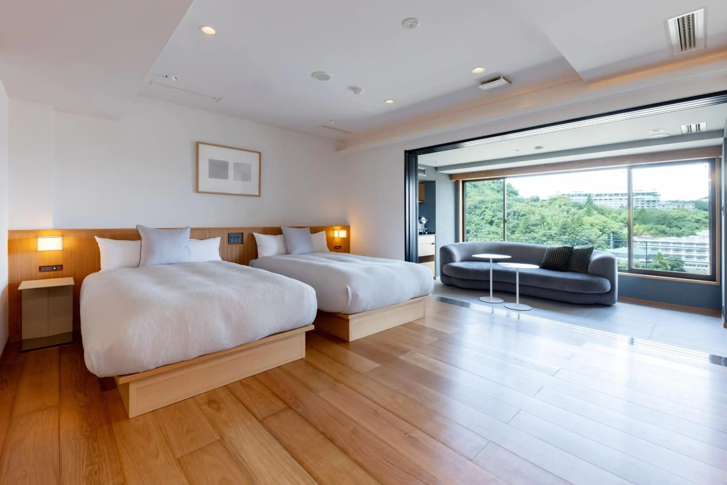 Bed in Arima Onsen Takayamaso Hanano Bed in Arima Onsen Takayamaso Hanano