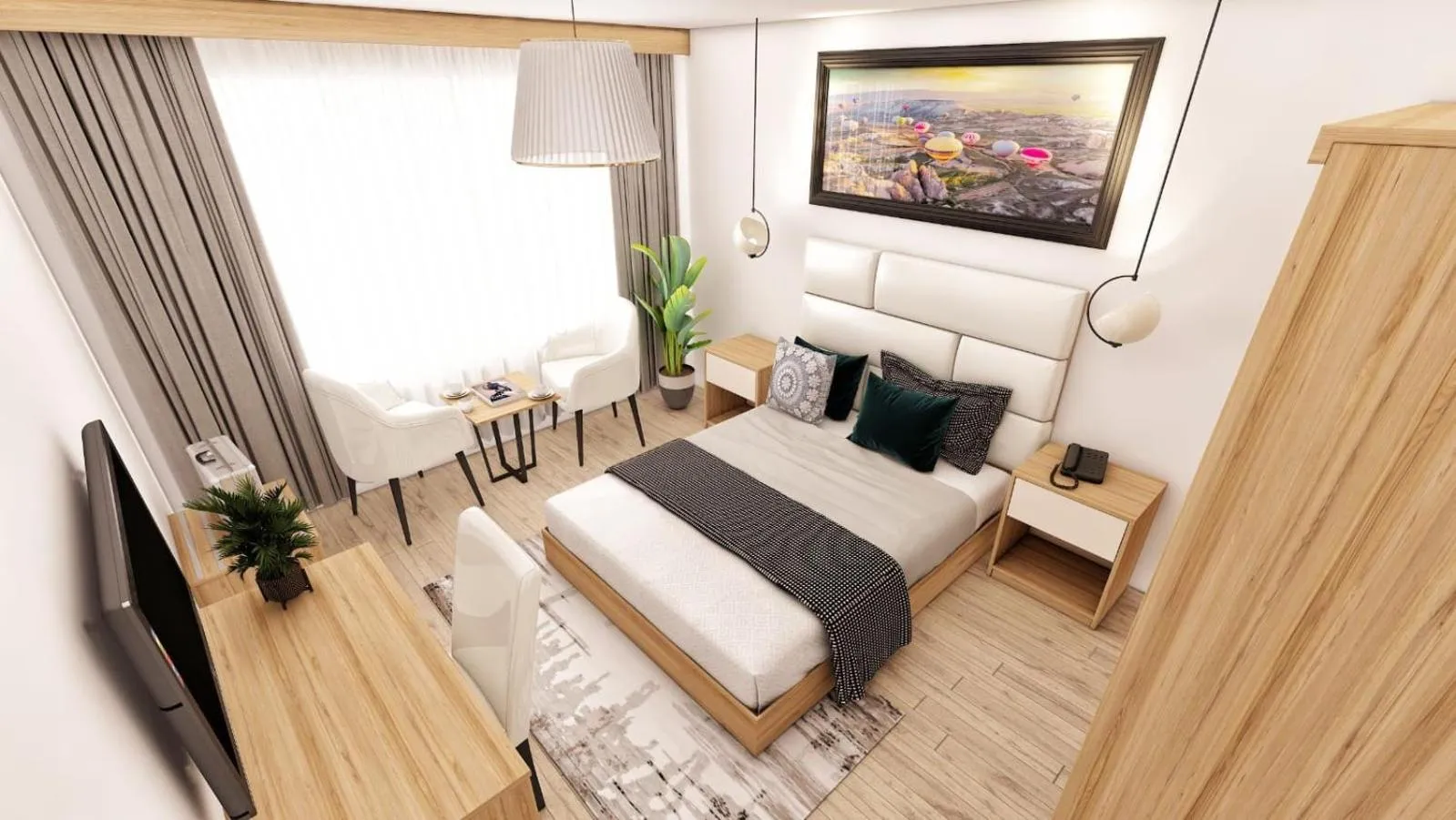 Photo of the whole room, Bed in Kutlucan Oldtown