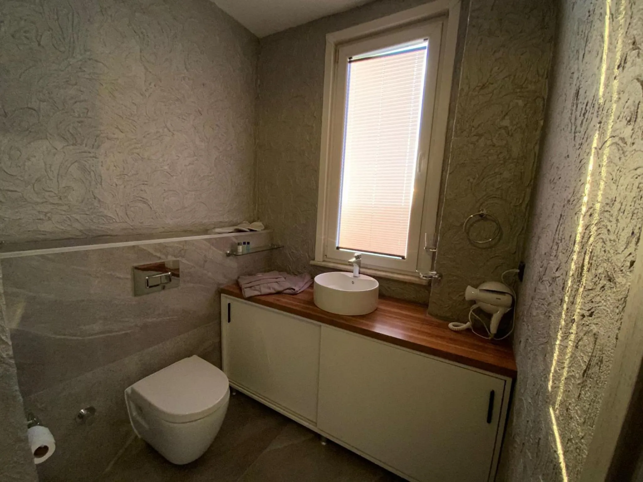 Bathroom in Eva Otel