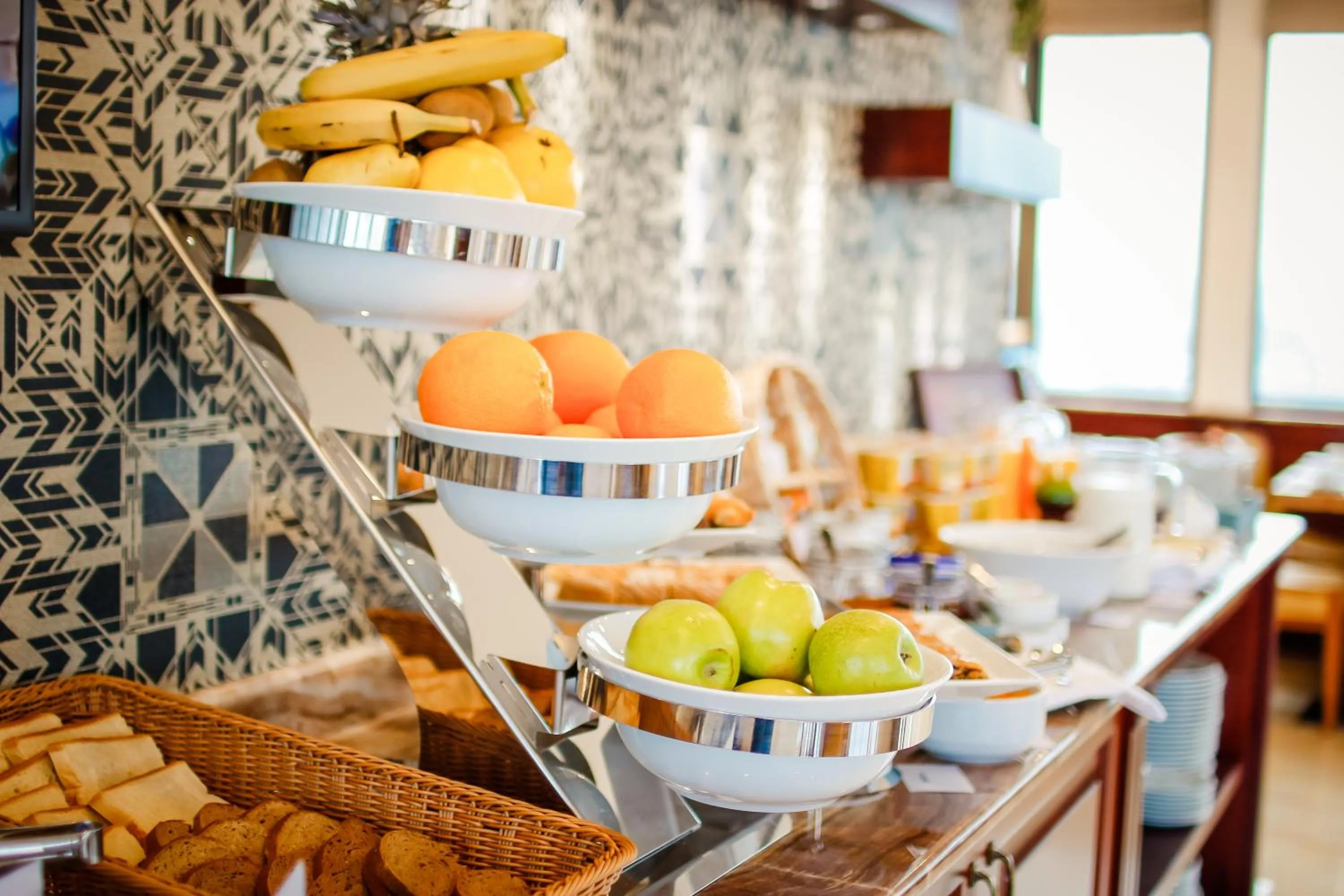 Food and drinks in New Tiflis Hotel