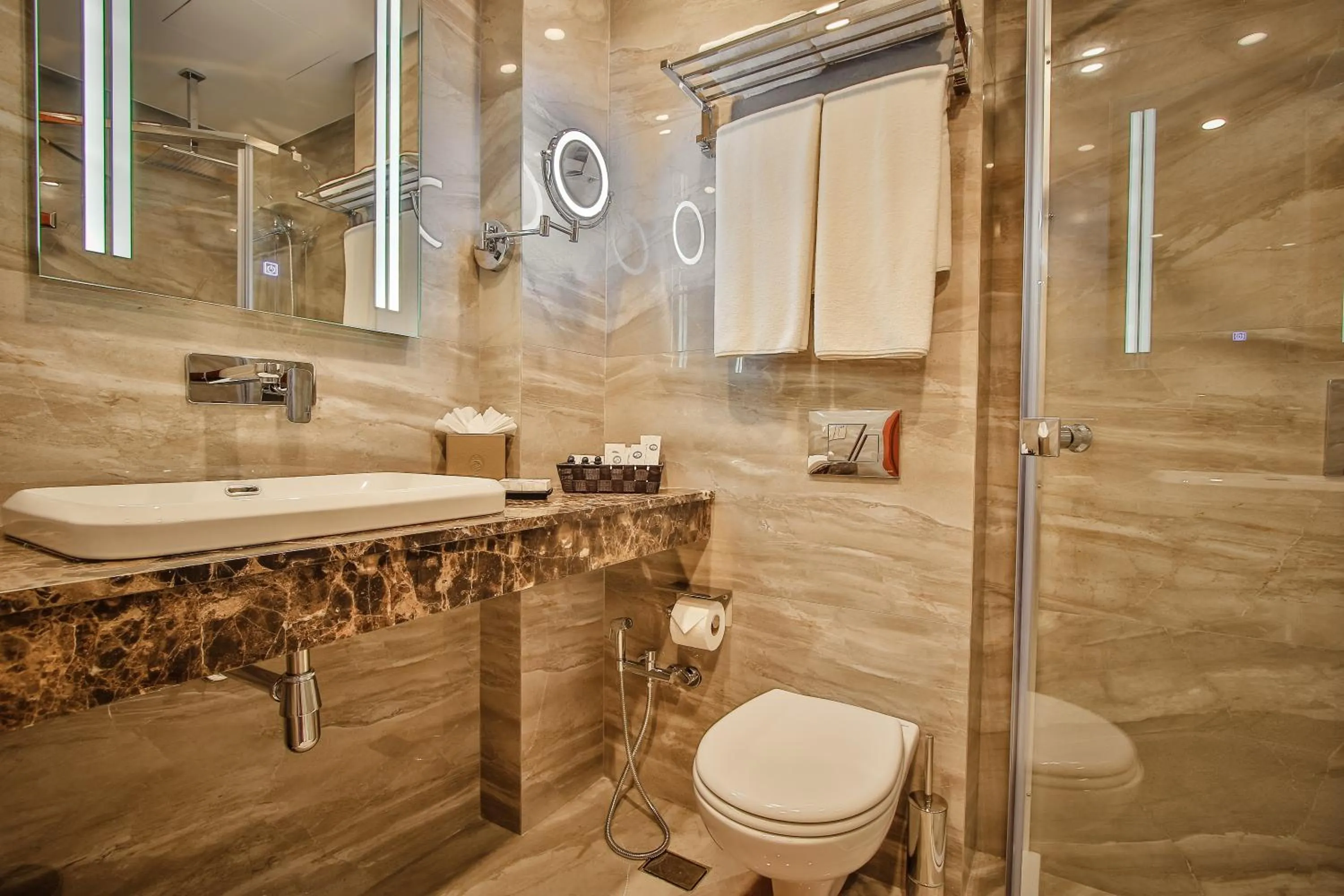 Shower in New Tiflis Hotel