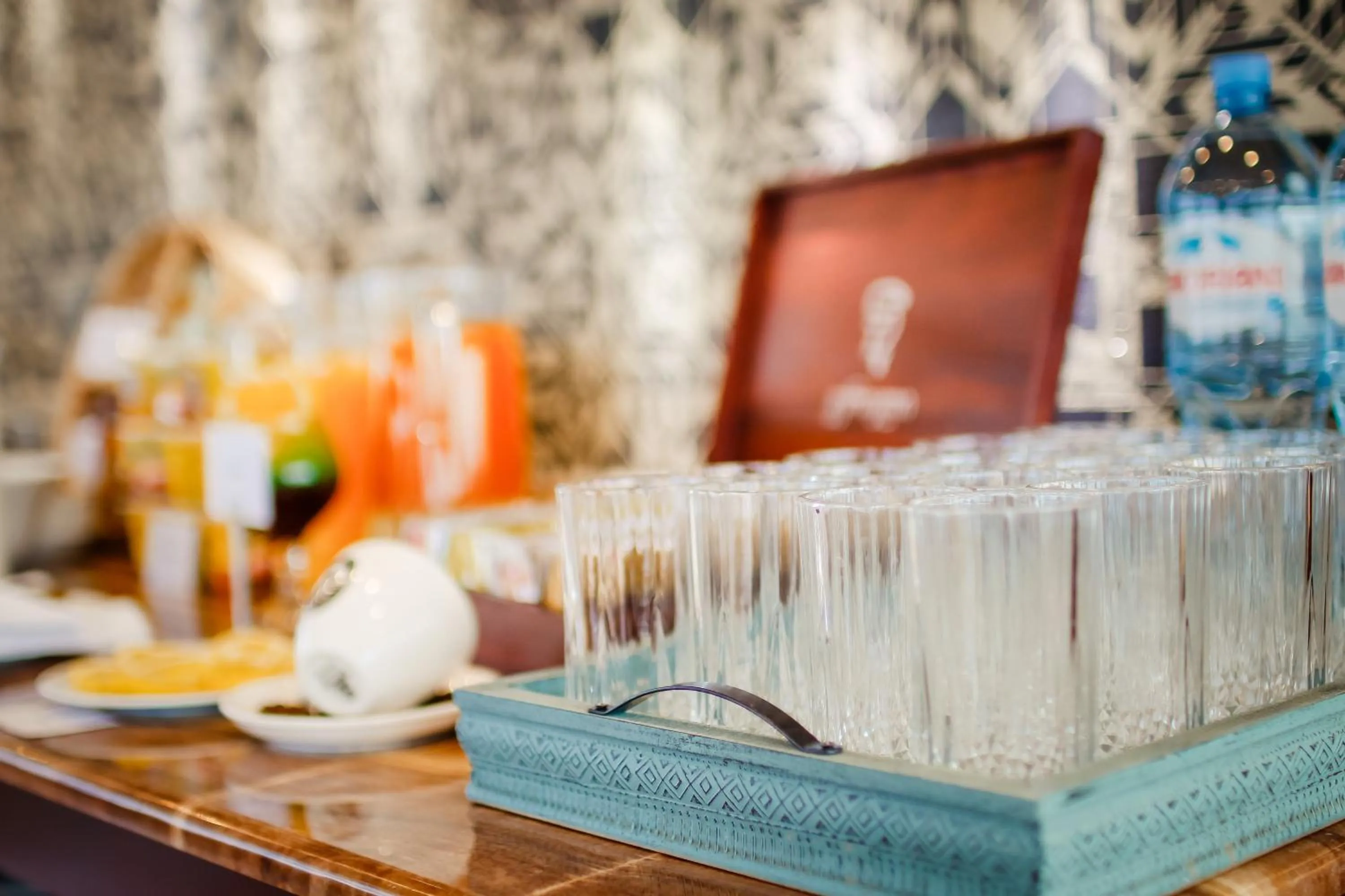 Food and drinks in New Tiflis Hotel