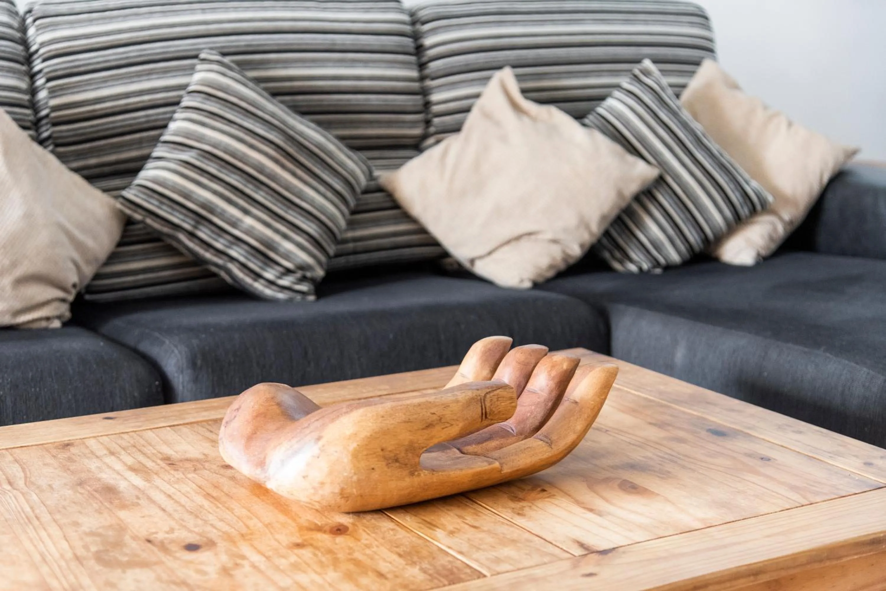 Living room in Paloma Beach Apartments